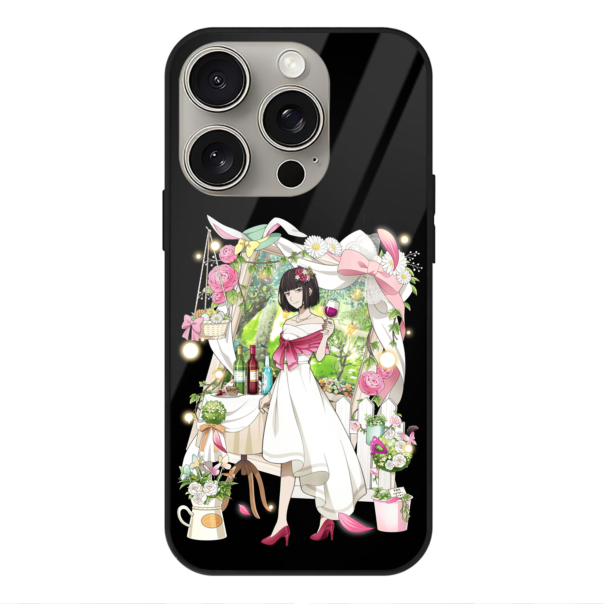 （画像用） 文豪ストレイドッグス Bungo Stray Dogs 【iPhone15Pro対応】スマホケース 耐衝撃＆黄変防止 背面ガラス