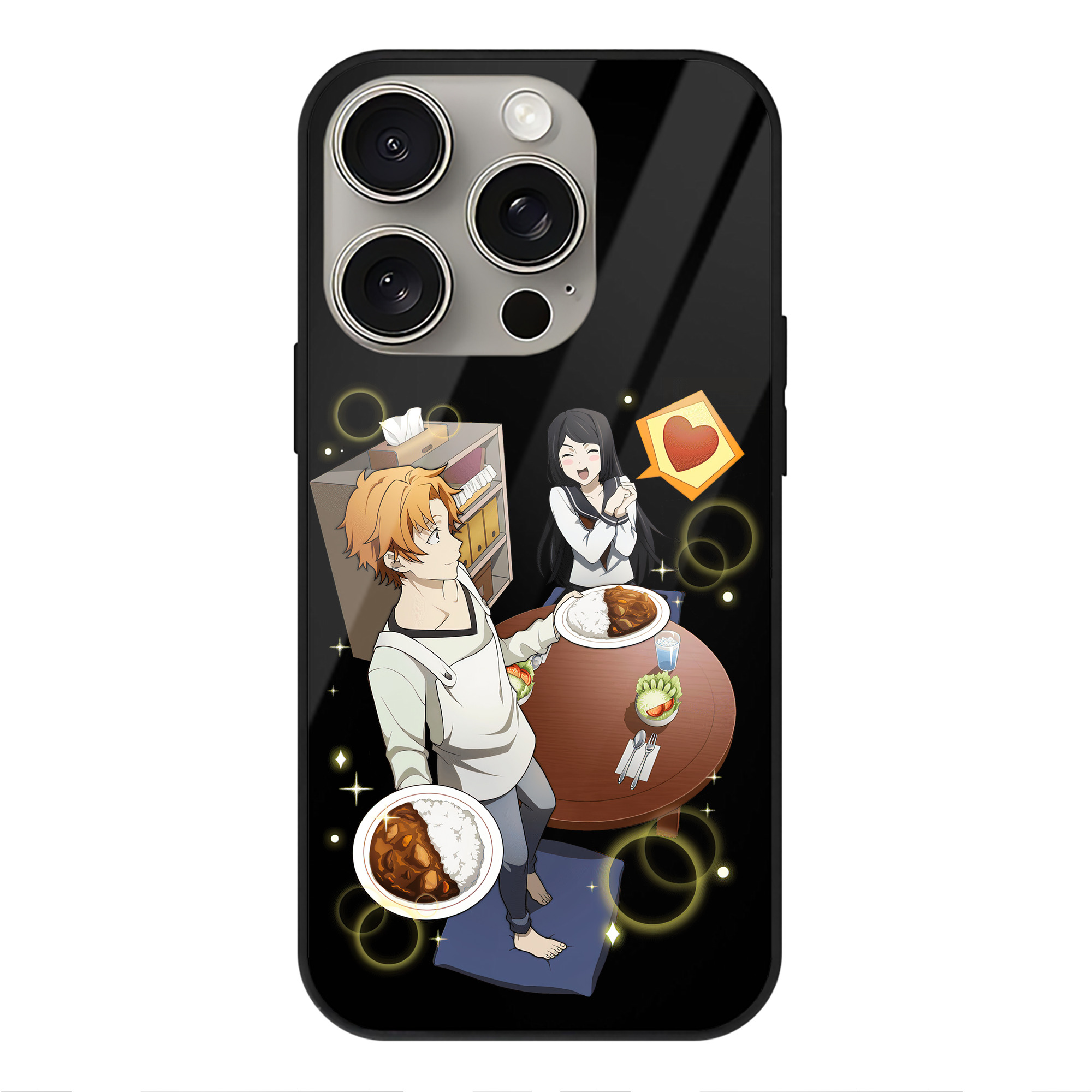 （画像用） 文豪ストレイドッグス Bungo Stray Dogs 【iPhone15Pro対応】スマホケース 耐衝撃＆黄変防止 背面ガラス