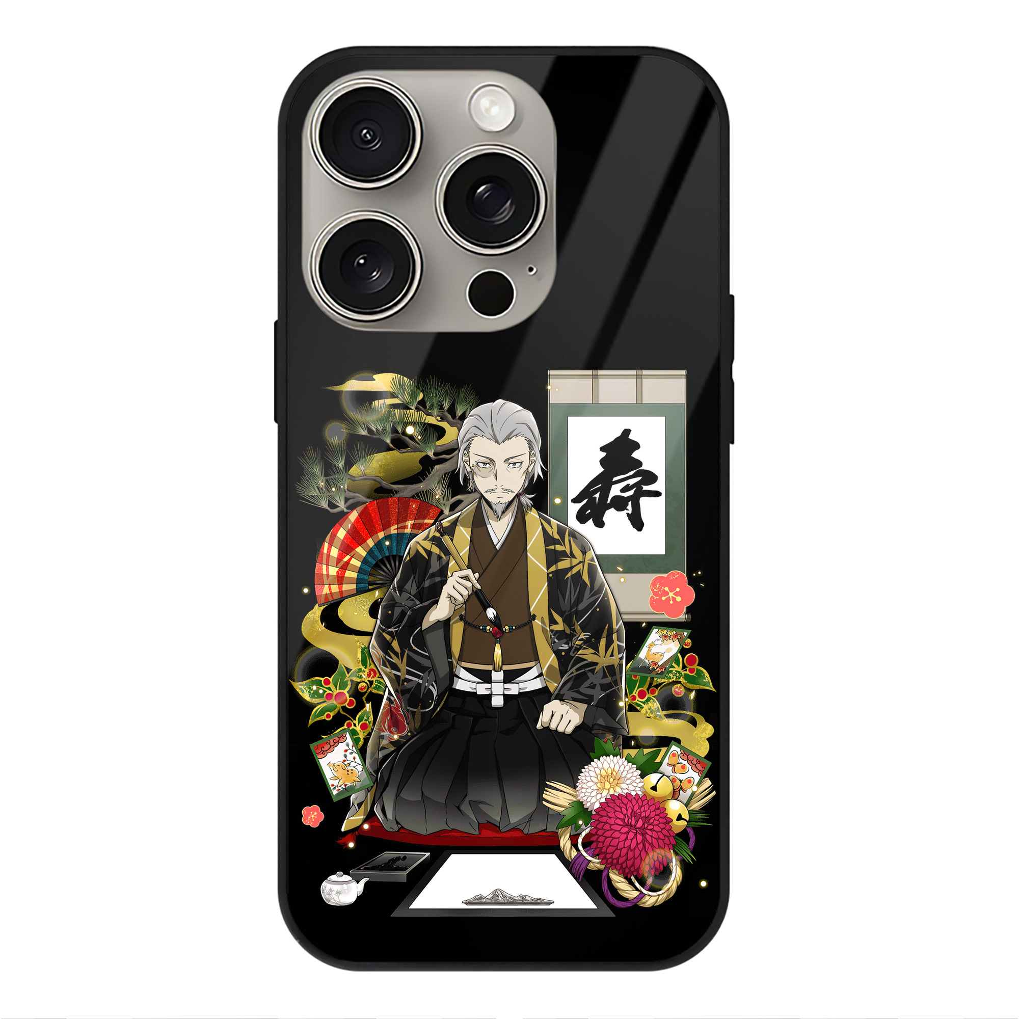 （画像用） 文豪ストレイドッグス Bungo Stray Dogs 【iPhone15Pro対応】スマホケース 耐衝撃＆黄変防止 背面ガラス