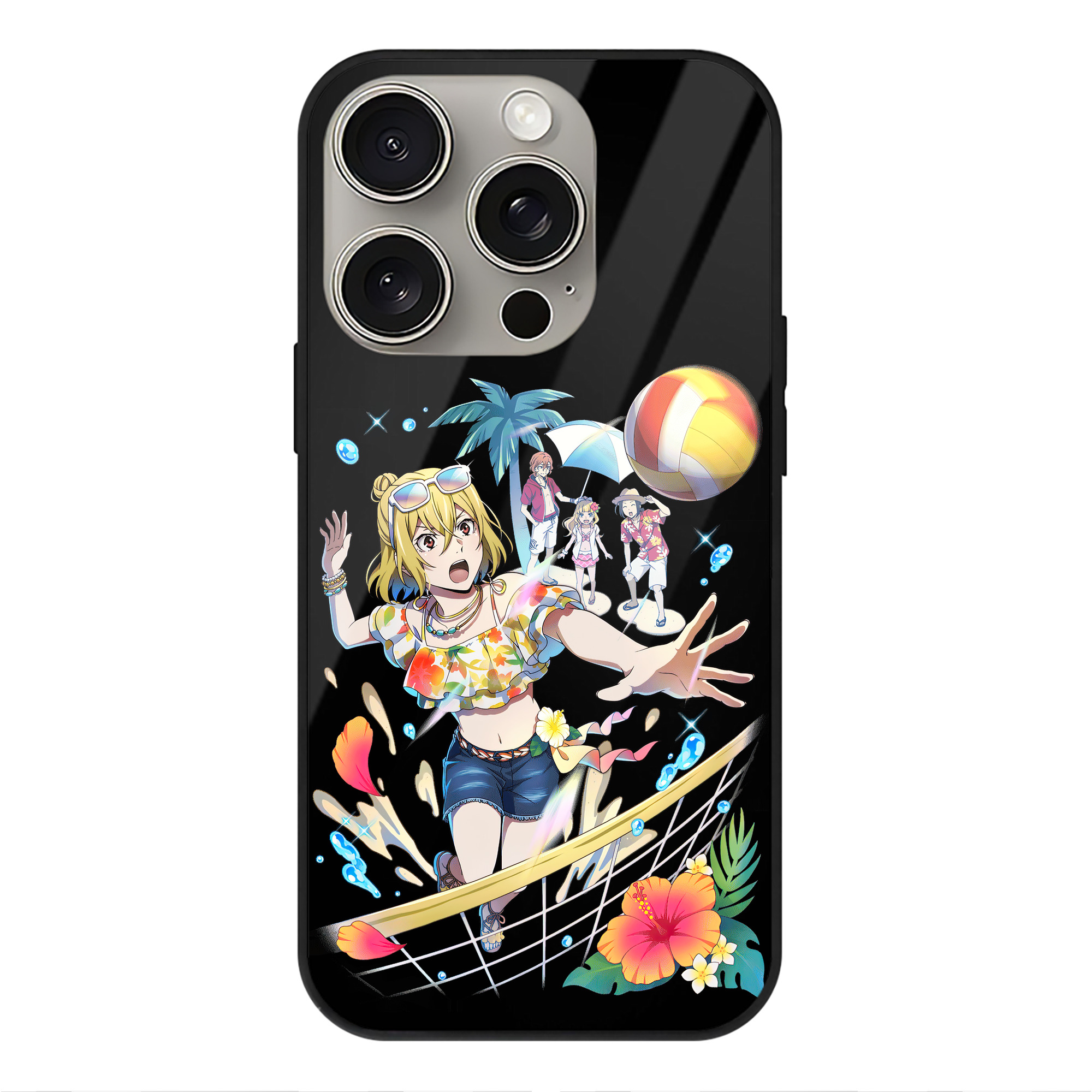 （画像用） 文豪ストレイドッグス Bungo Stray Dogs 【iPhone15Pro対応】スマホケース 耐衝撃＆黄変防止 背面ガラス