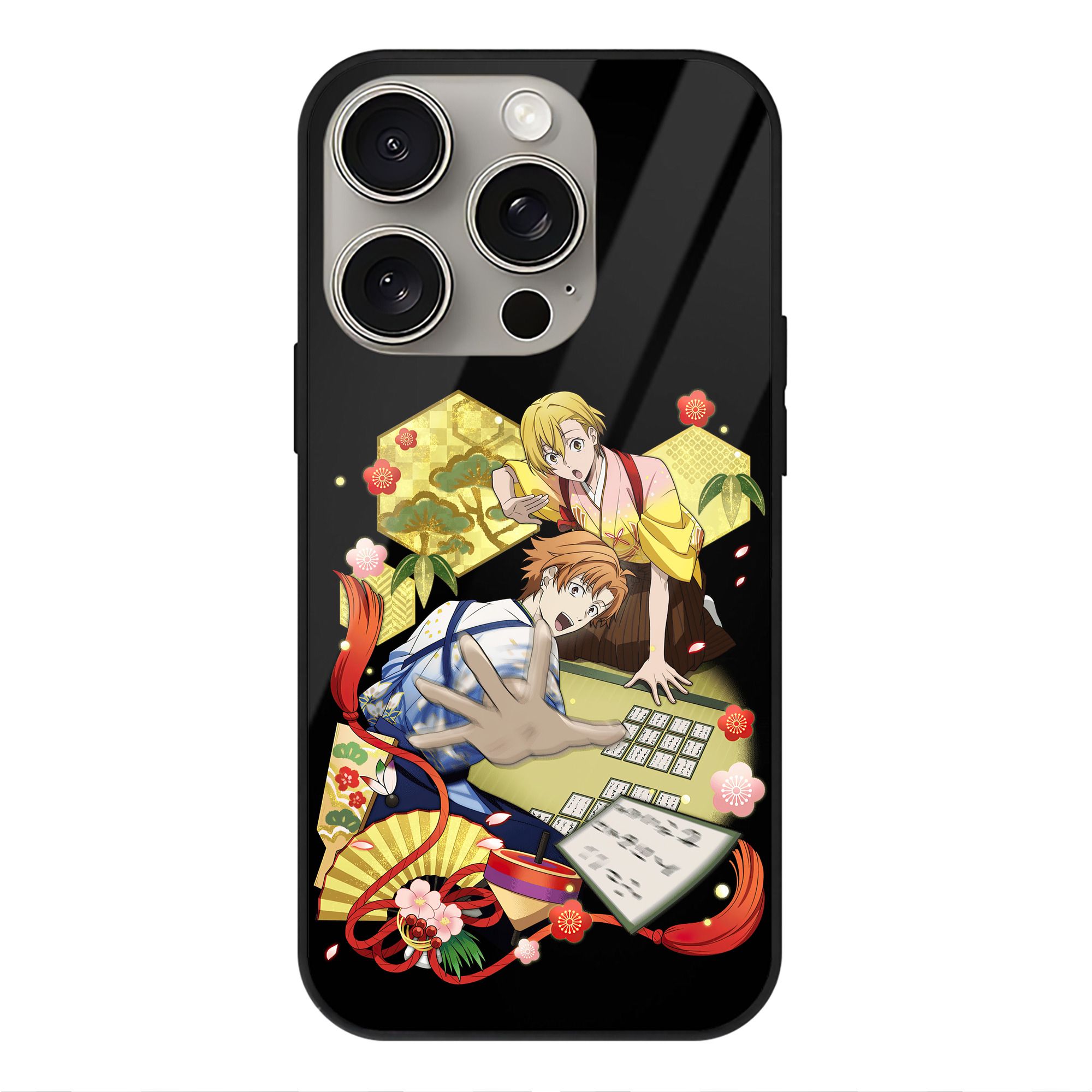 （画像用） 文豪ストレイドッグス Bungo Stray Dogs 【iPhone15Pro対応】スマホケース 耐衝撃＆黄変防止 背面ガラス