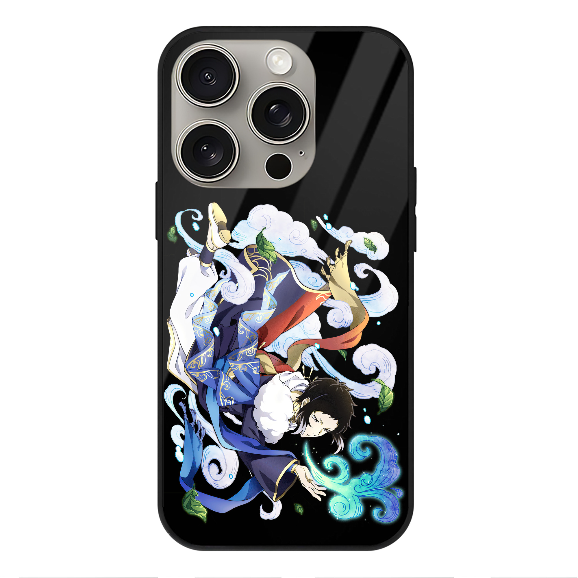 （画像用） 文豪ストレイドッグス Bungo Stray Dogs 【iPhone15Pro対応】スマホケース 耐衝撃＆黄変防止 背面ガラス