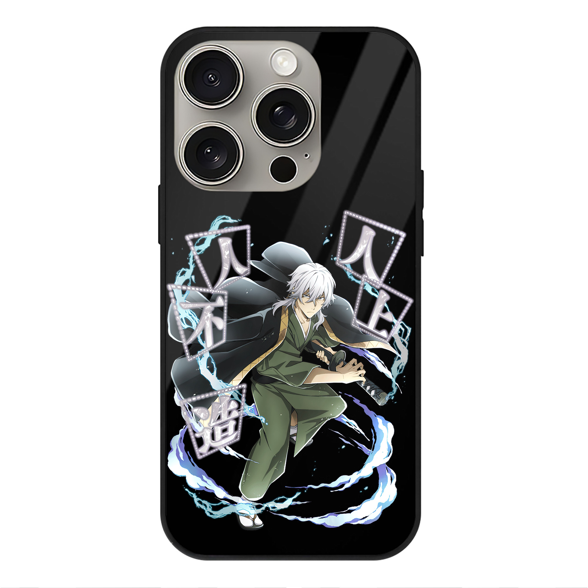 （画像用） 文豪ストレイドッグス Bungo Stray Dogs 【iPhone15Pro対応】スマホケース 耐衝撃＆黄変防止 背面ガラス