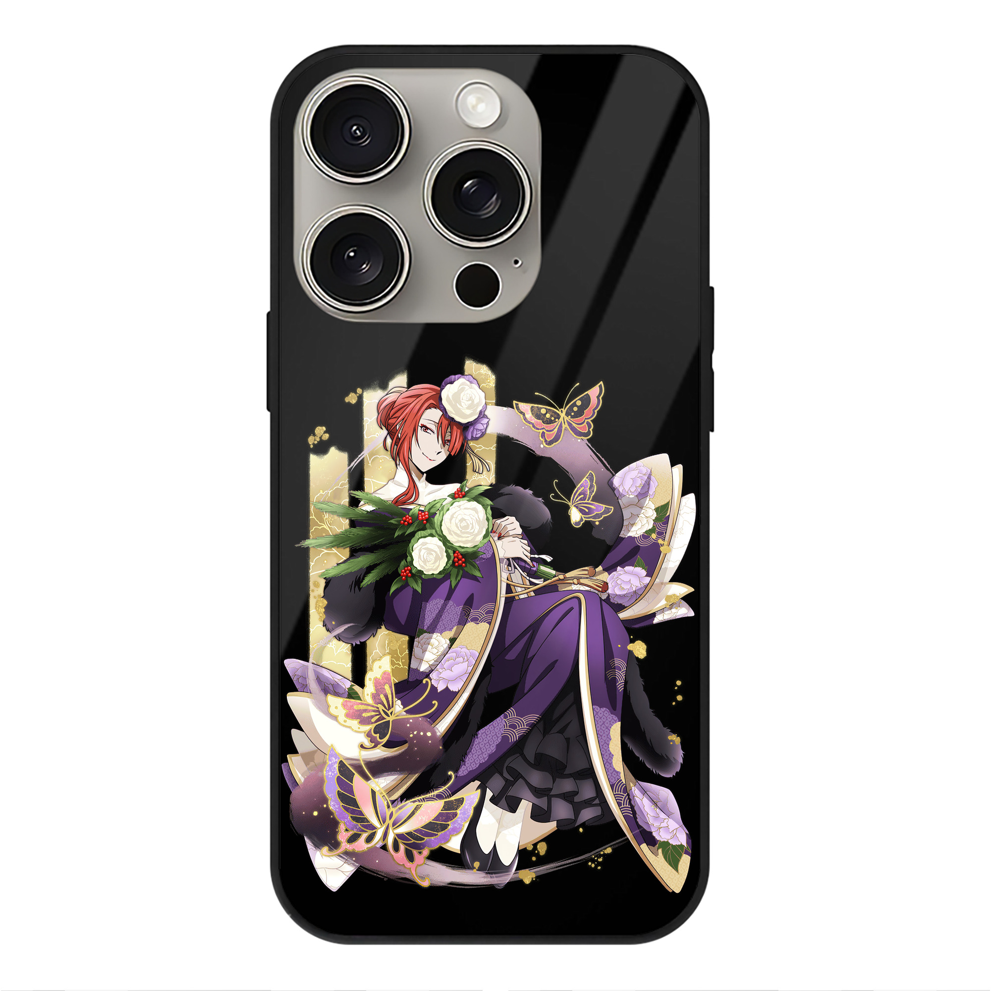 （画像用） 文豪ストレイドッグス Bungo Stray Dogs 【iPhone15Pro対応】スマホケース 耐衝撃＆黄変防止 背面ガラス