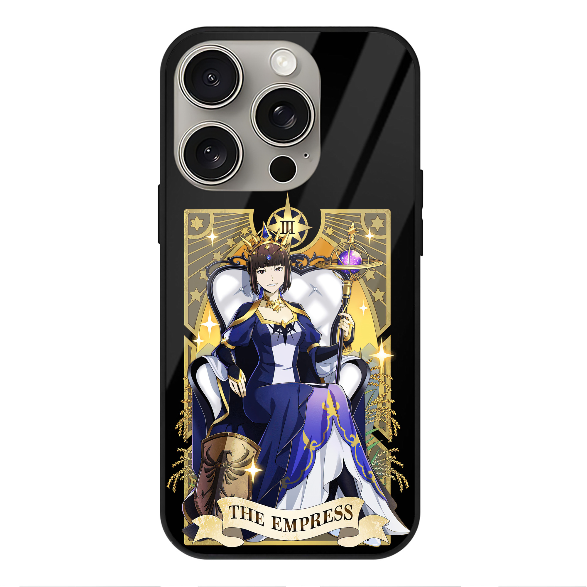 （画像用） 文豪ストレイドッグス Bungo Stray Dogs 【iPhone15Pro対応】スマホケース 耐衝撃＆黄変防止 背面ガラス