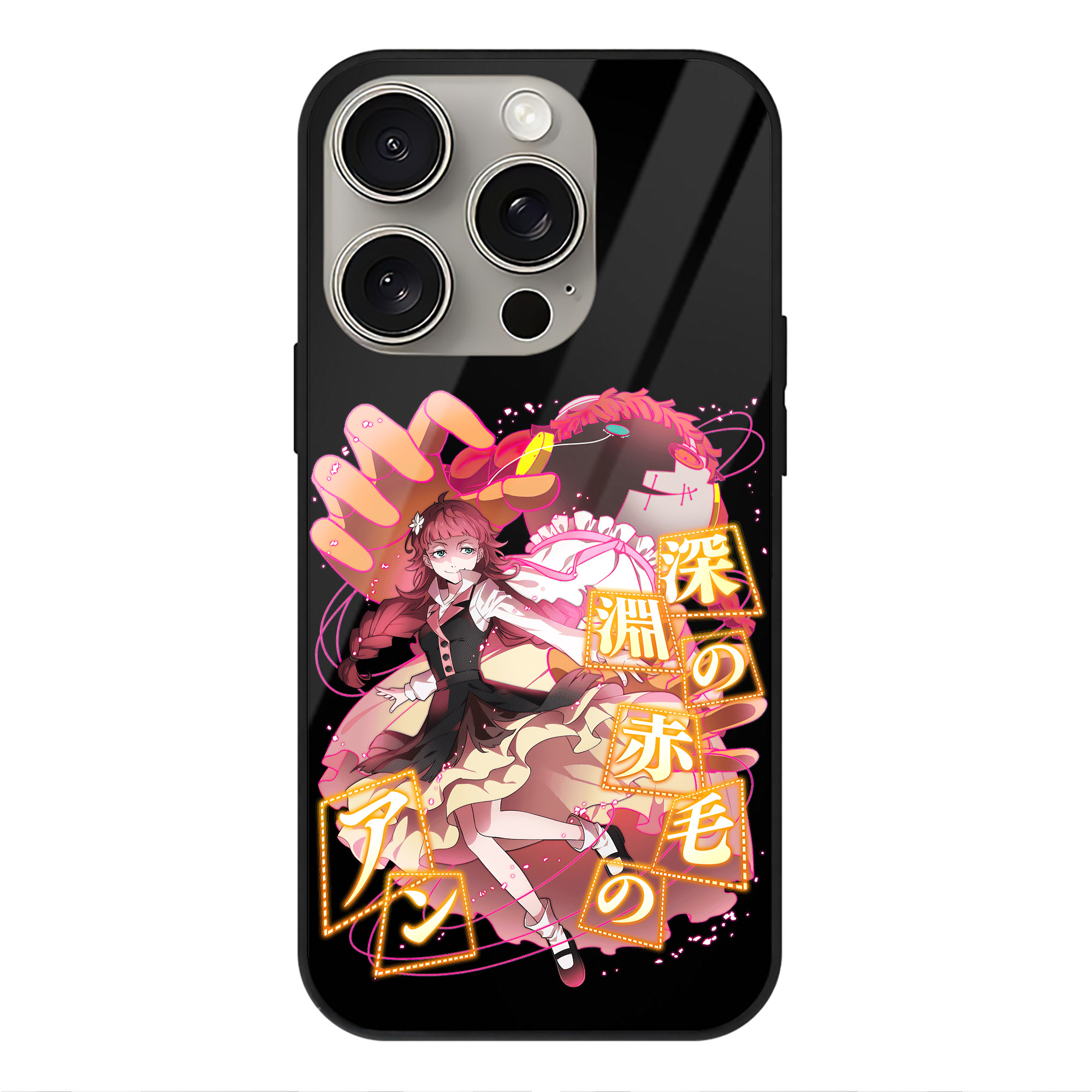 （画像用） 文豪ストレイドッグス Bungo Stray Dogs 【iPhone15Pro対応】スマホケース 耐衝撃＆黄変防止 背面ガラス