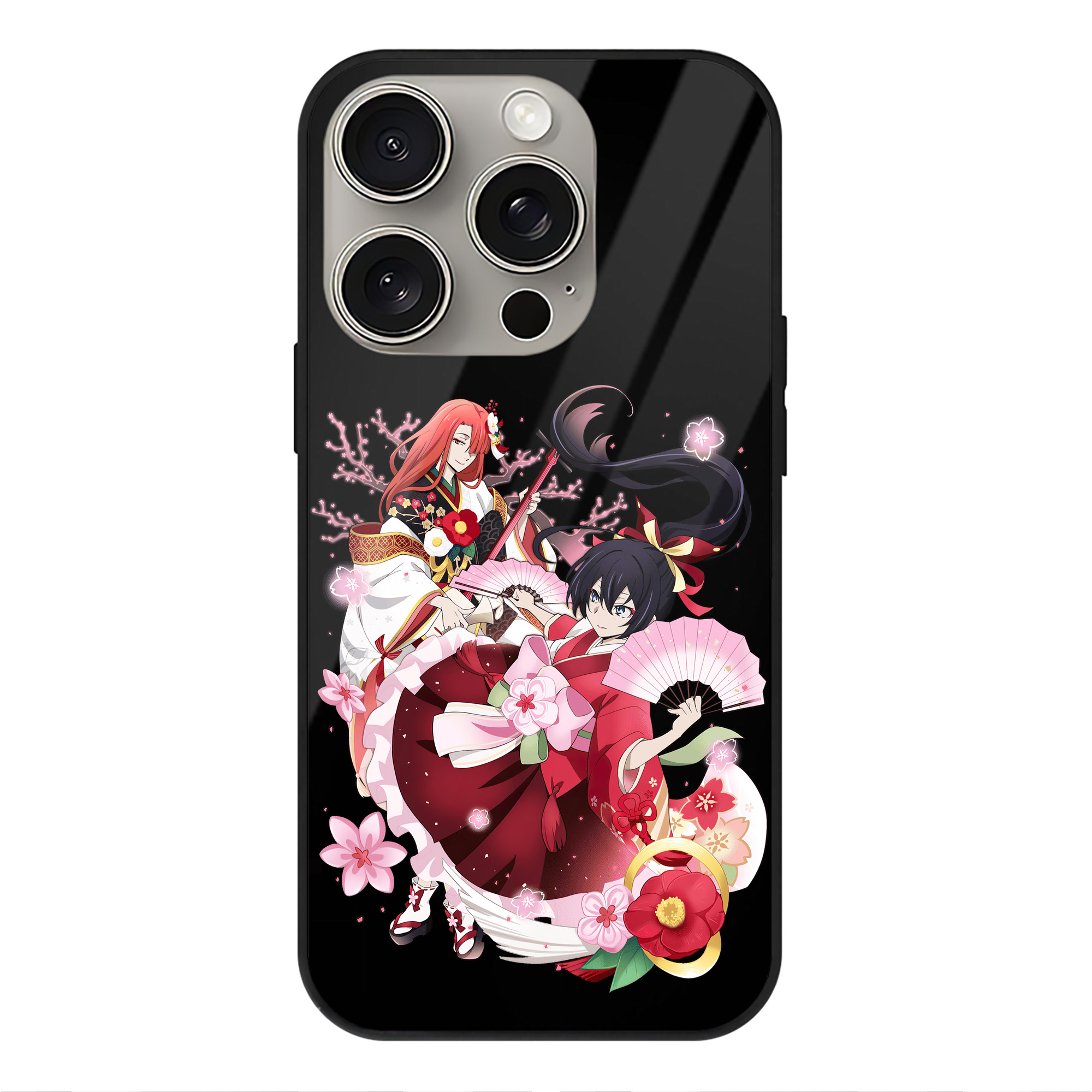 （画像用） 文豪ストレイドッグス Bungo Stray Dogs 【iPhone15Pro対応】スマホケース 耐衝撃＆黄変防止 背面ガラス