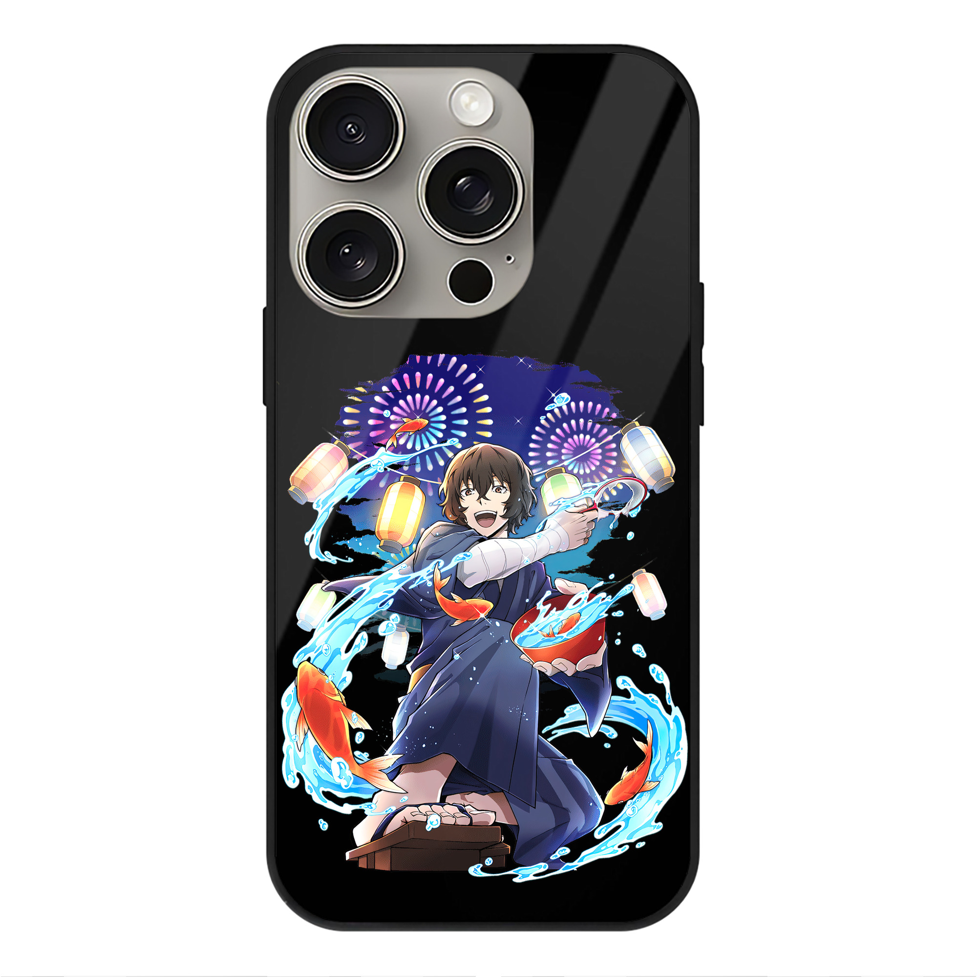 （画像用） 文豪ストレイドッグス Bungo Stray Dogs 【iPhone15Pro対応】スマホケース 耐衝撃＆黄変防止 背面ガラス