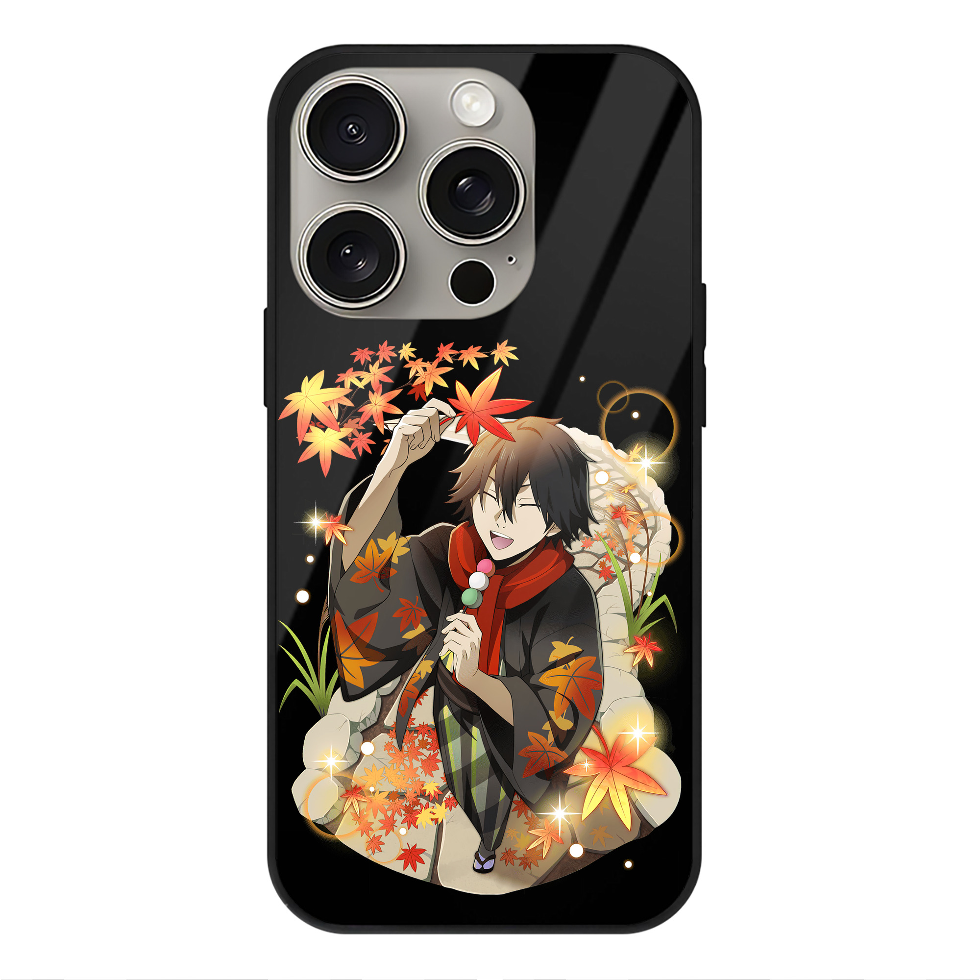 （画像用） 文豪ストレイドッグス Bungo Stray Dogs 【iPhone15Pro対応】スマホケース 耐衝撃＆黄変防止 背面ガラス
