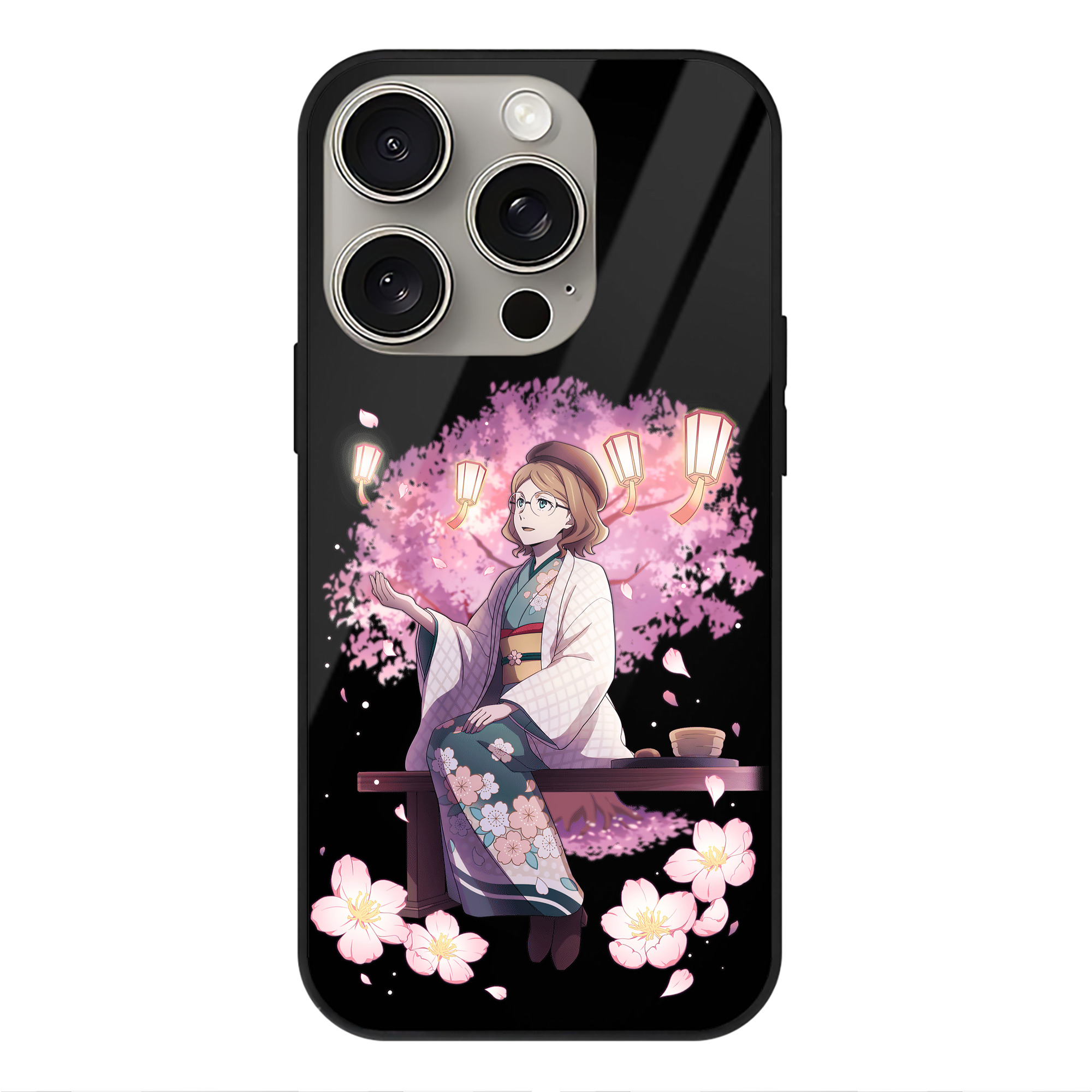 （画像用） 文豪ストレイドッグス Bungo Stray Dogs 【iPhone15Pro対応】スマホケース 耐衝撃＆黄変防止 背面ガラス