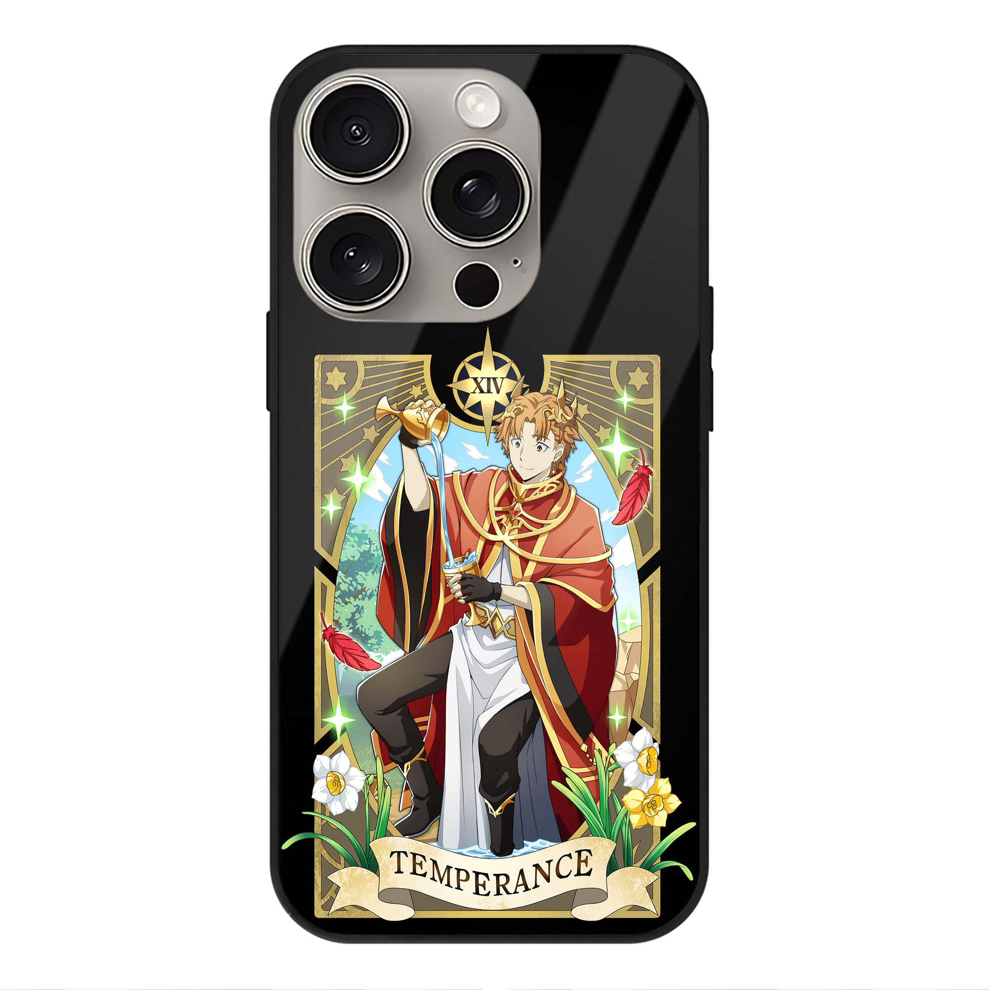 （画像用） 文豪ストレイドッグス Bungo Stray Dogs 【iPhone15Pro対応】スマホケース 耐衝撃＆黄変防止 背面ガラス