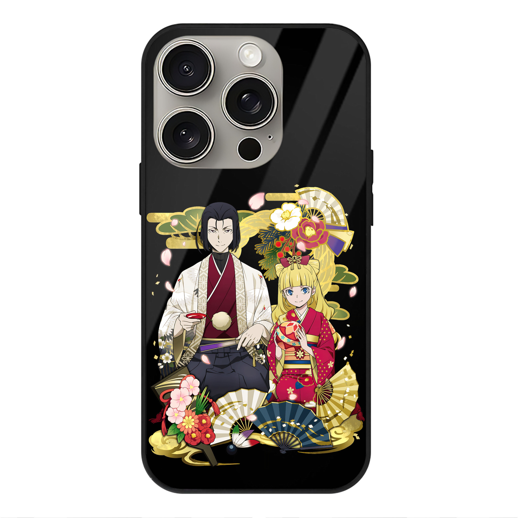 （画像用） 文豪ストレイドッグス Bungo Stray Dogs 【iPhone15Pro対応】スマホケース 耐衝撃＆黄変防止 背面ガラス
