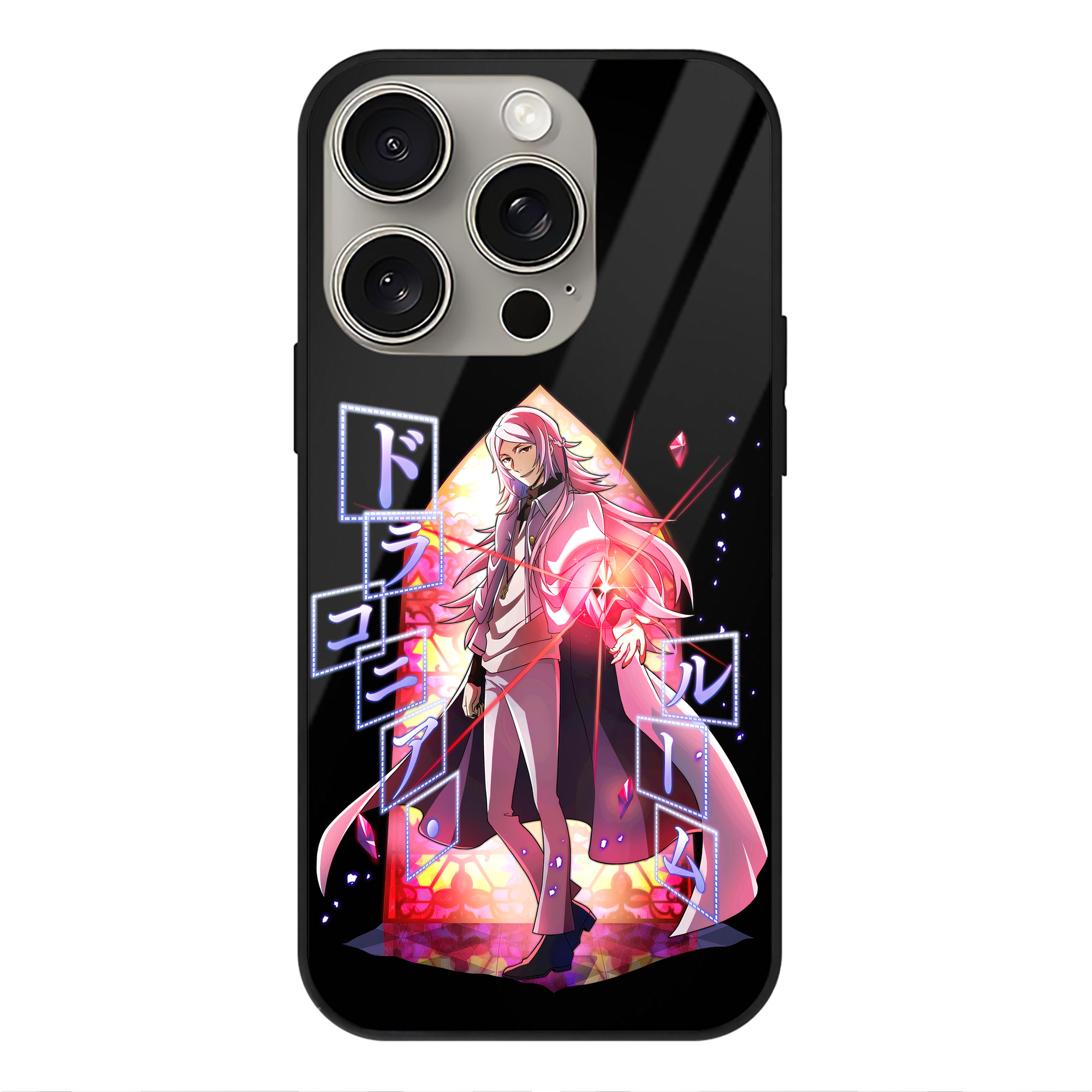 （画像用） 文豪ストレイドッグス Bungo Stray Dogs 【iPhone15Pro対応】スマホケース 耐衝撃＆黄変防止 背面ガラス