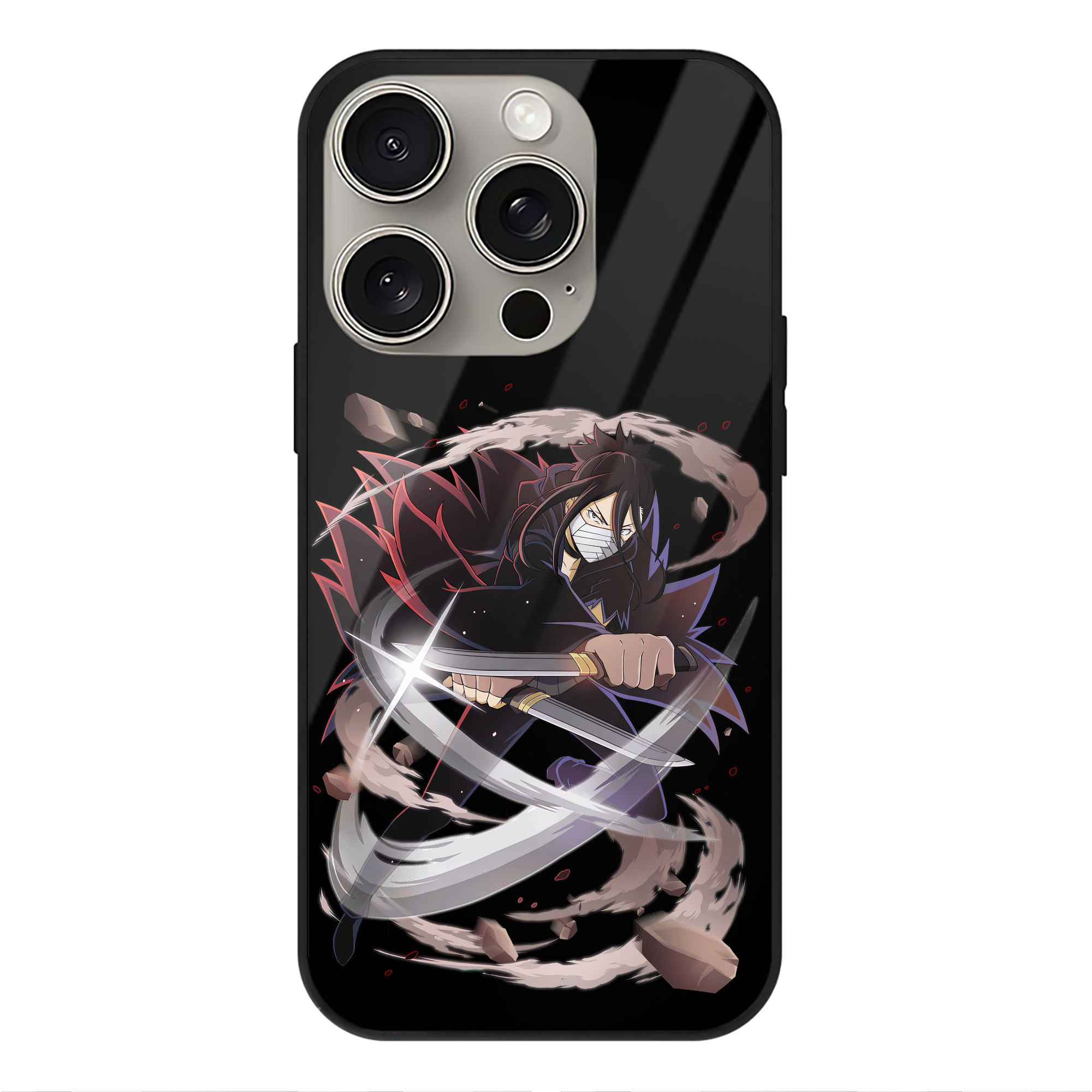 （画像用） 文豪ストレイドッグス Bungo Stray Dogs 【iPhone15Pro対応】スマホケース 耐衝撃＆黄変防止 背面ガラス