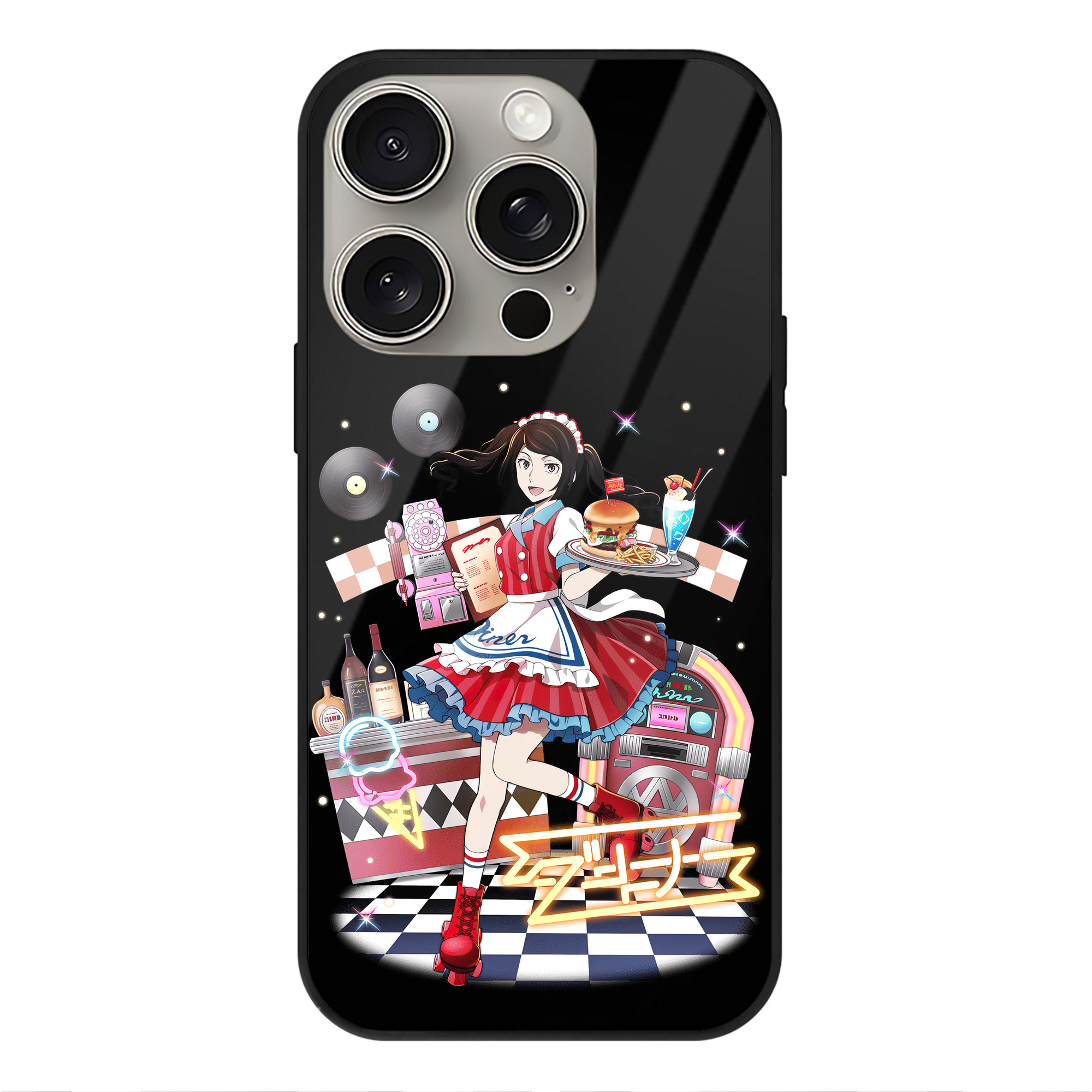 （画像用） 文豪ストレイドッグス Bungo Stray Dogs 【iPhone15Pro対応】スマホケース 耐衝撃＆黄変防止 背面ガラス