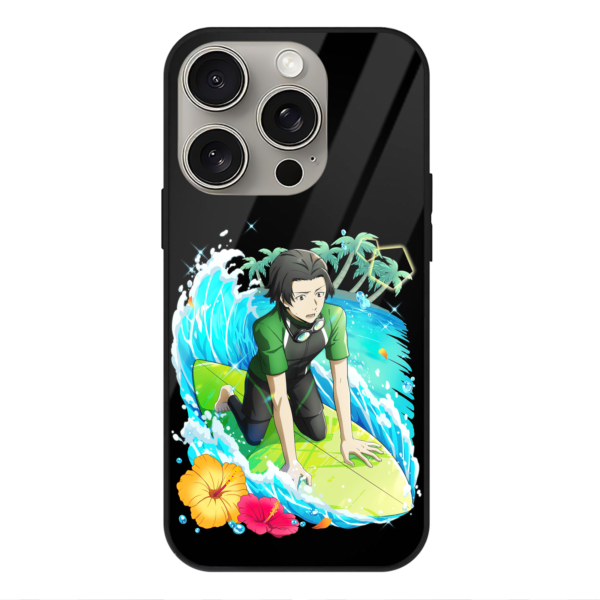 （画像用） 文豪ストレイドッグス Bungo Stray Dogs 【iPhone15Pro対応】スマホケース 耐衝撃＆黄変防止 背面ガラス