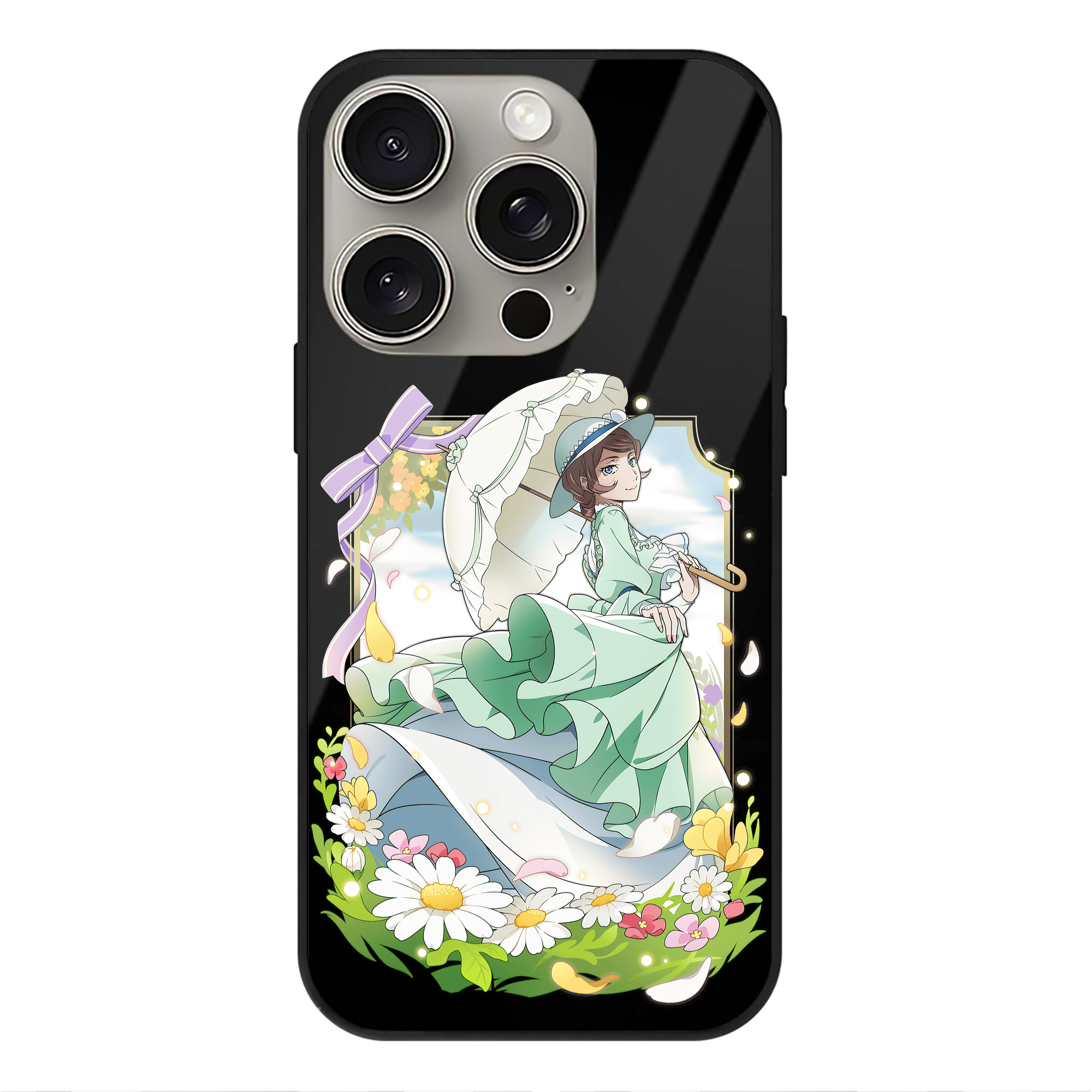 （画像用） 文豪ストレイドッグス Bungo Stray Dogs 【iPhone15Pro対応】スマホケース 耐衝撃＆黄変防止 背面ガラス