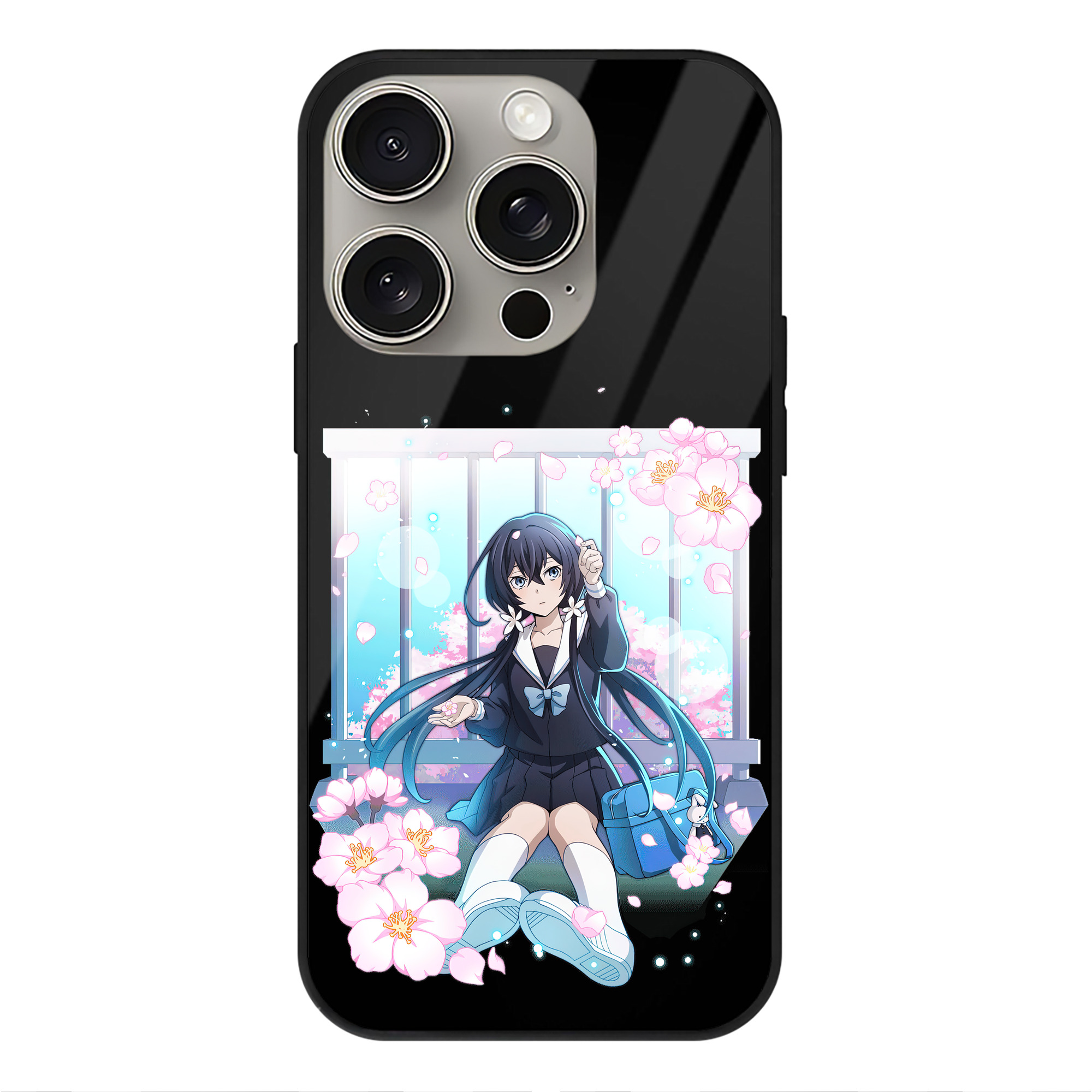 （画像用） 文豪ストレイドッグス Bungo Stray Dogs 【iPhone15Pro対応】スマホケース 耐衝撃＆黄変防止 背面ガラス