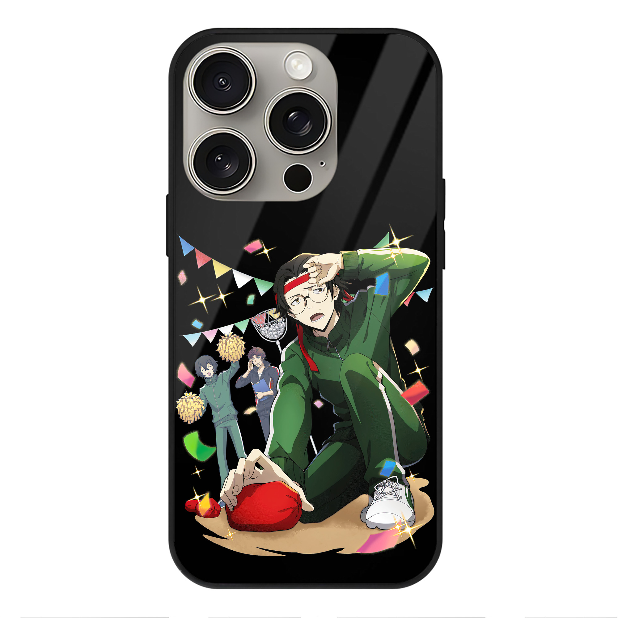 （画像用） 文豪ストレイドッグス Bungo Stray Dogs 【iPhone15Pro対応】スマホケース 耐衝撃＆黄変防止 背面ガラス