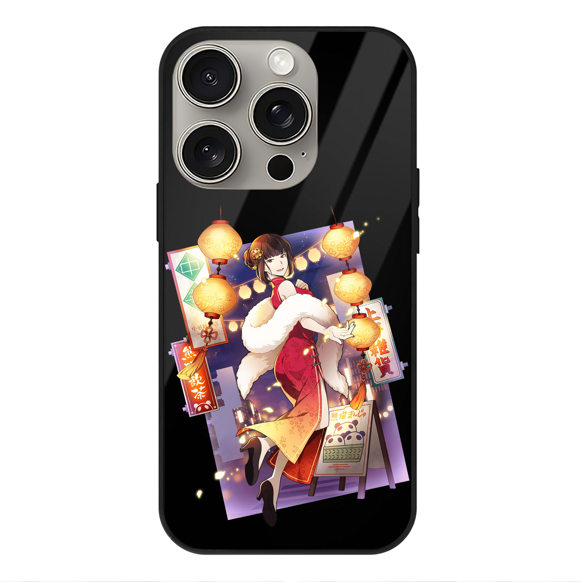 （画像用） 文豪ストレイドッグス Bungo Stray Dogs 【iPhone15Pro対応】スマホケース 耐衝撃＆黄変防止 背面ガラス