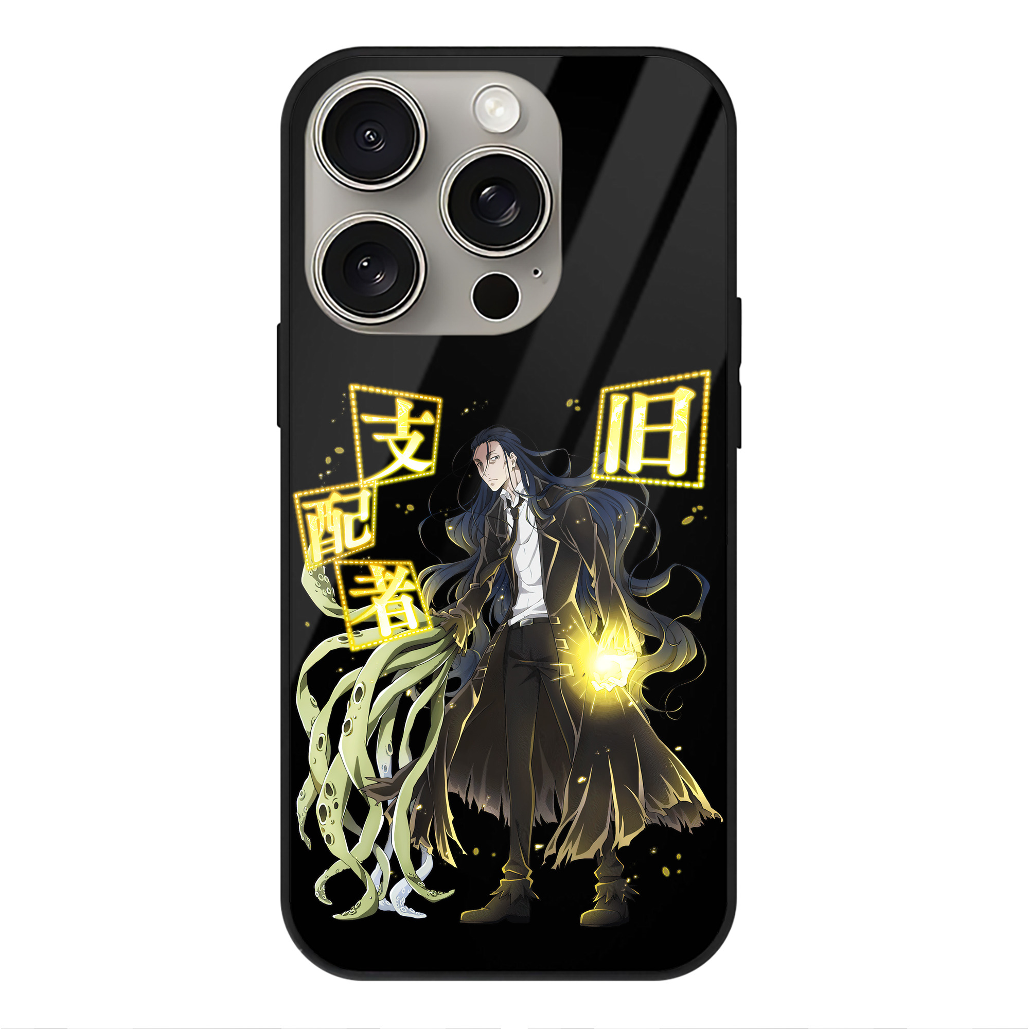 （画像用） 文豪ストレイドッグス Bungo Stray Dogs 【iPhone15Pro対応】スマホケース 耐衝撃＆黄変防止 背面ガラス