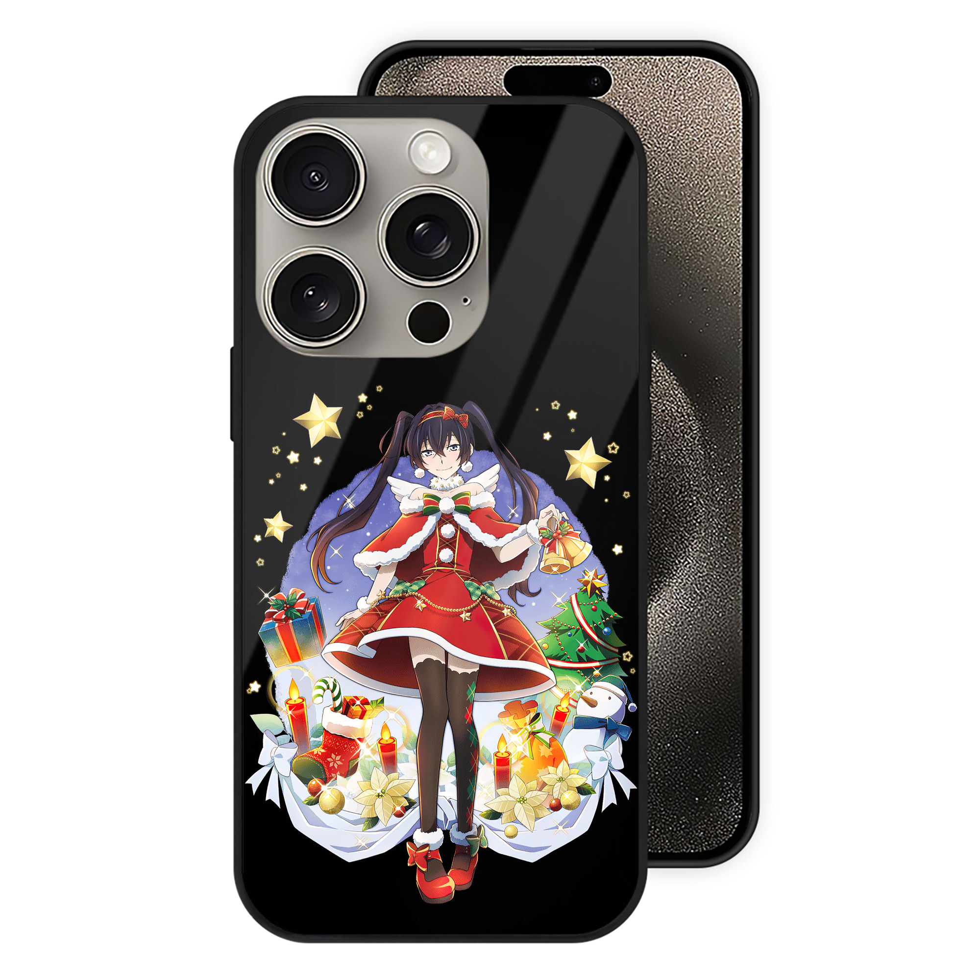 （画像用） 文豪ストレイドッグス Bungo Stray Dogs 【iPhone15Pro対応】スマホケース 耐衝撃＆黄変防止 背面ガラス