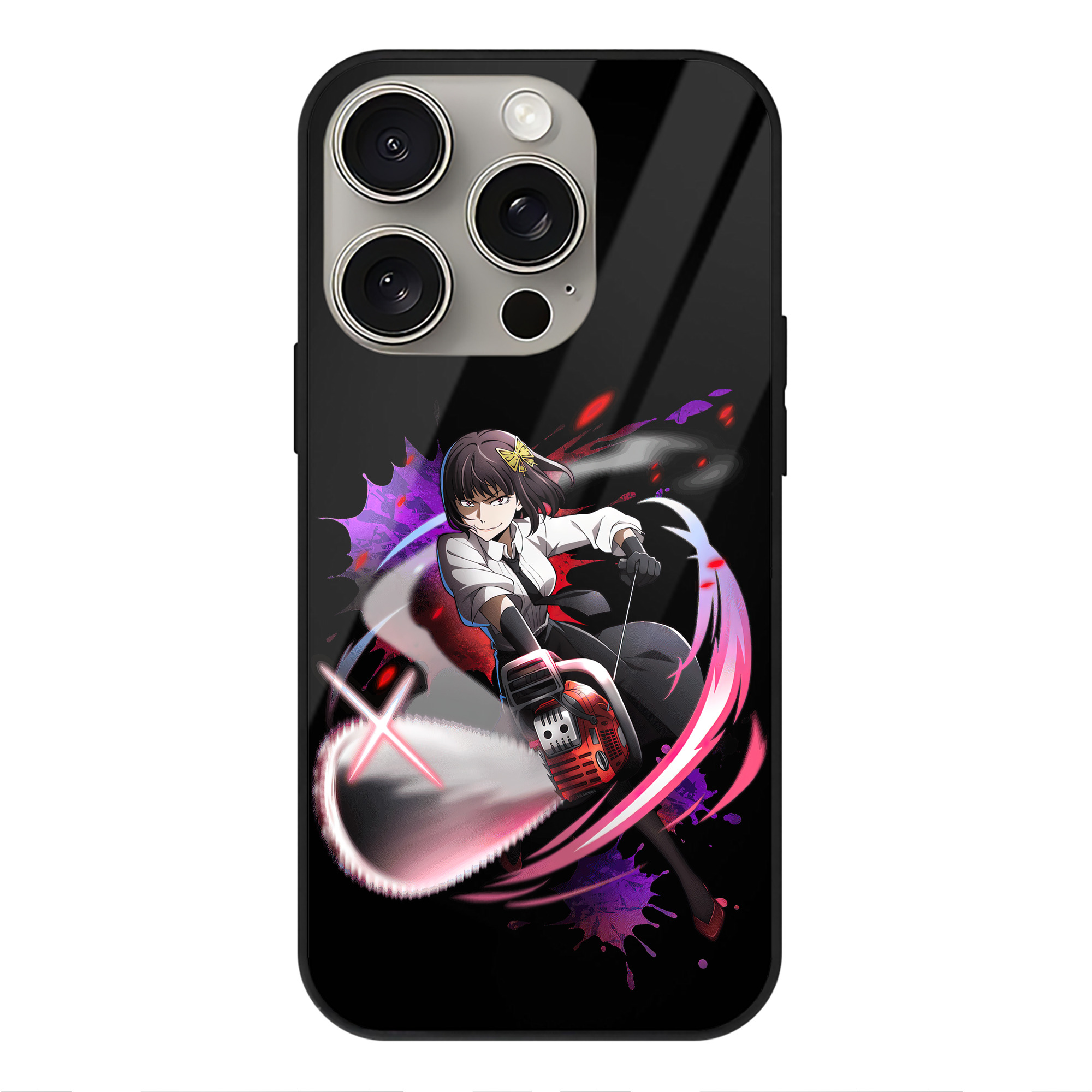 （画像用） 文豪ストレイドッグス Bungo Stray Dogs 【iPhone15Pro対応】スマホケース 耐衝撃＆黄変防止 背面ガラス