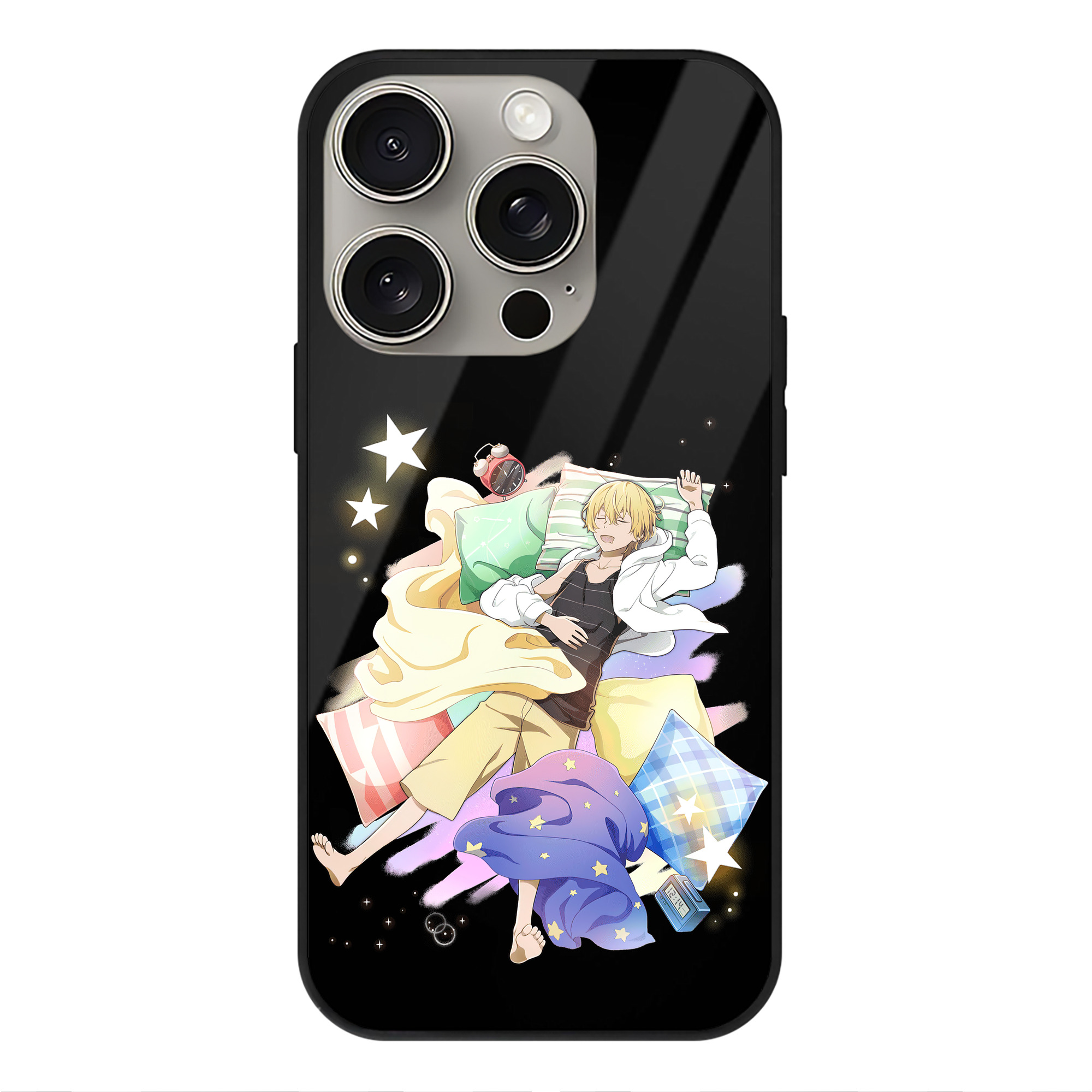 （画像用） 文豪ストレイドッグス Bungo Stray Dogs 【iPhone15Pro対応】スマホケース 耐衝撃＆黄変防止 背面ガラス
