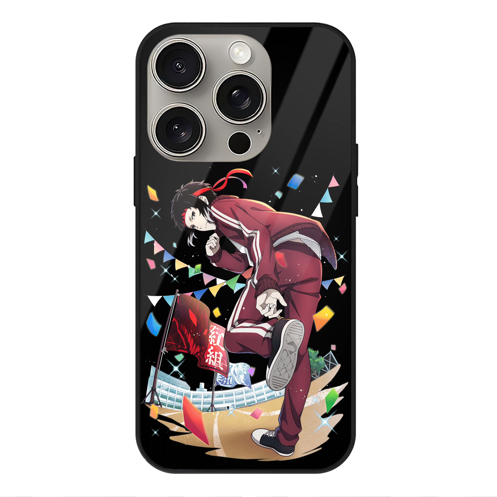 （画像用） 文豪ストレイドッグス Bungo Stray Dogs 【iPhone15Pro対応】スマホケース 耐衝撃＆黄変防止 背面ガラス
