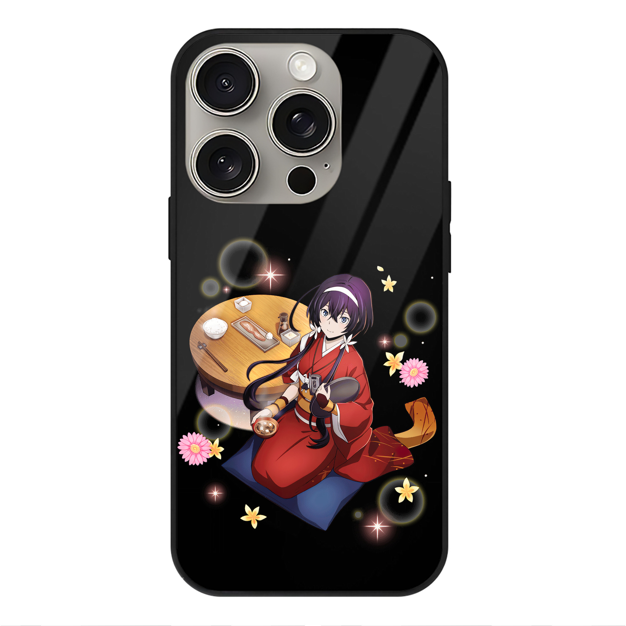 （画像用） 文豪ストレイドッグス Bungo Stray Dogs 【iPhone15Pro対応】スマホケース 耐衝撃＆黄変防止 背面ガラス