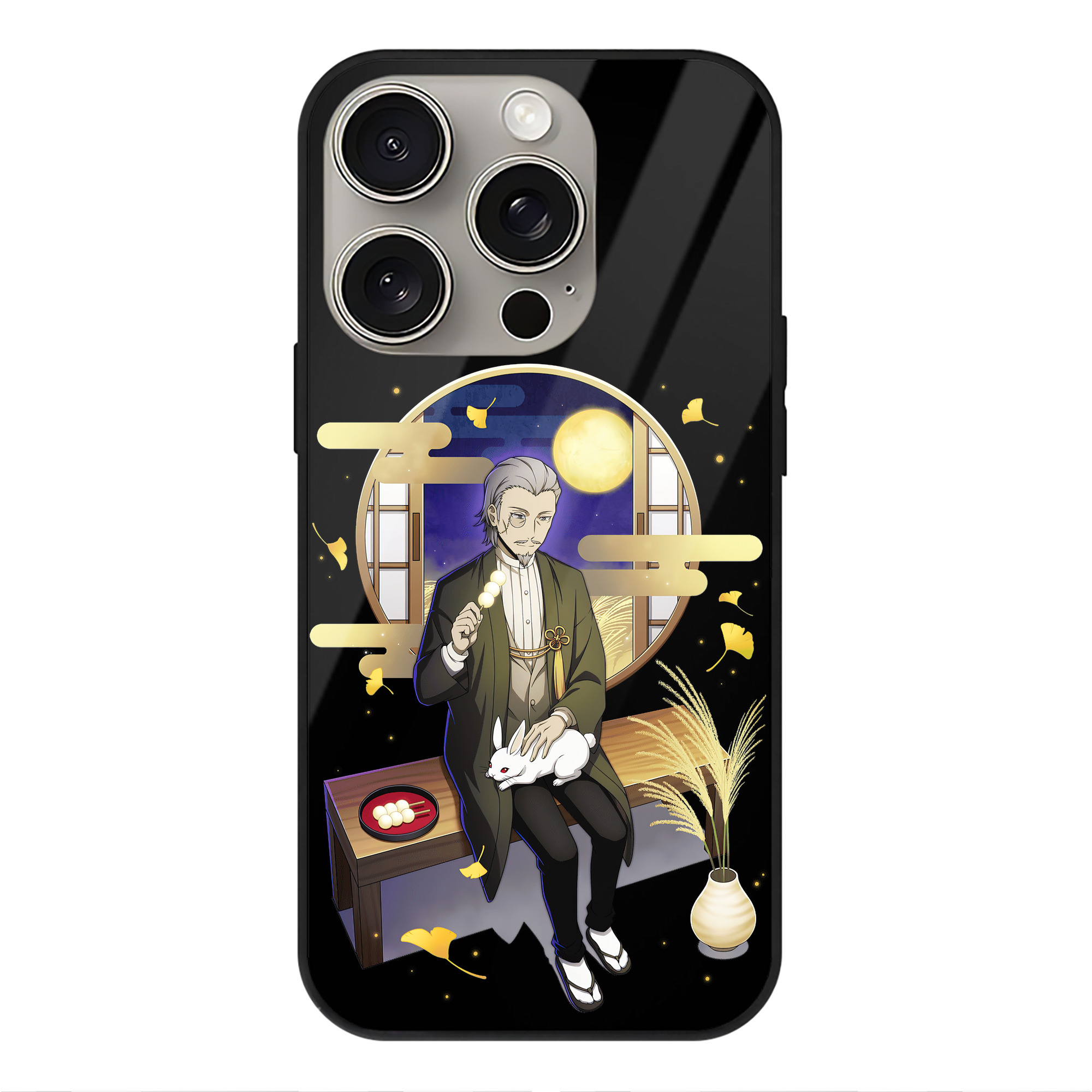 （画像用） 文豪ストレイドッグス Bungo Stray Dogs 【iPhone15Pro対応】スマホケース 耐衝撃＆黄変防止 背面ガラス