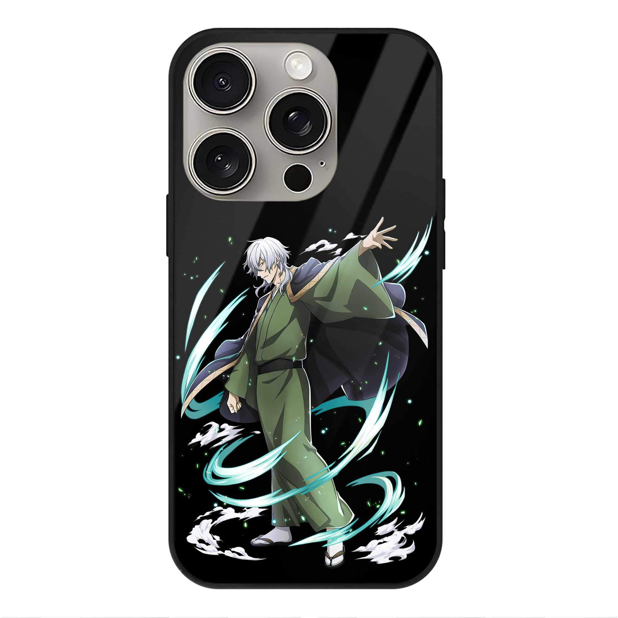 （画像用） 文豪ストレイドッグス Bungo Stray Dogs 【iPhone15Pro対応】スマホケース 耐衝撃＆黄変防止 背面ガラス