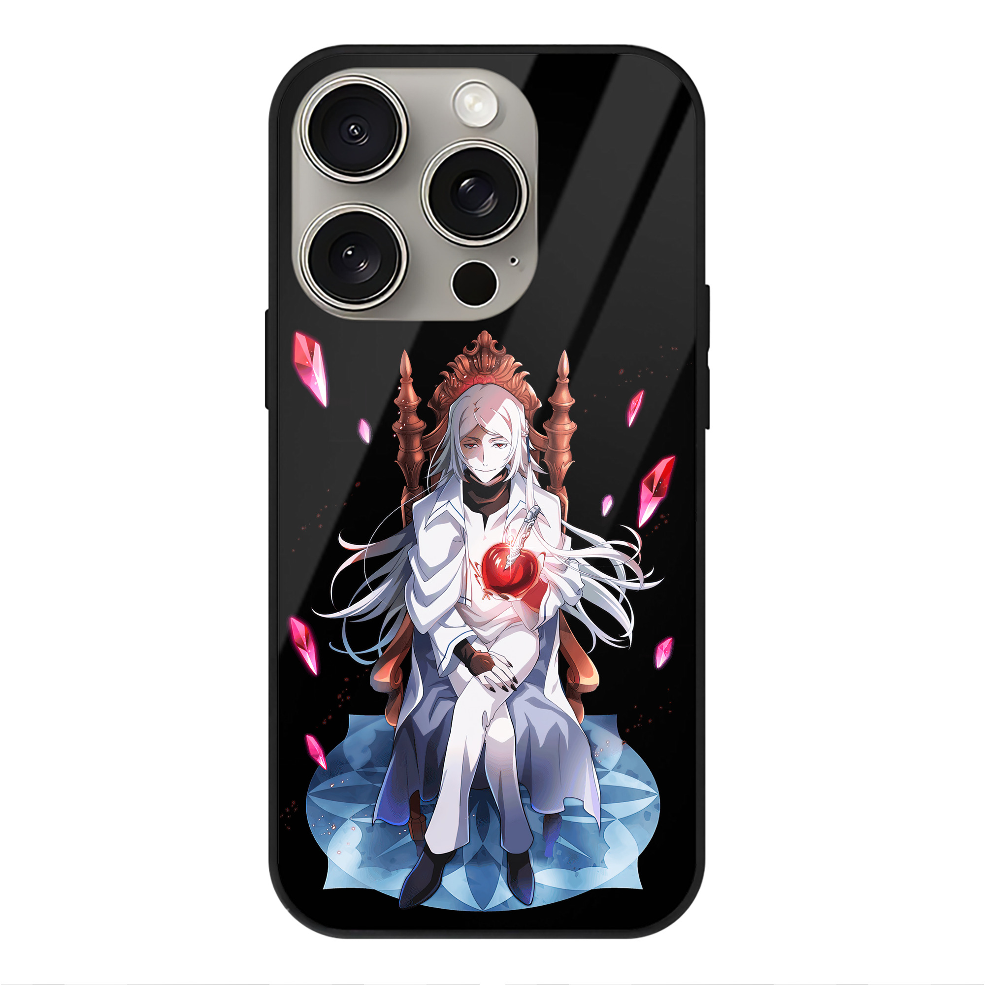 （画像用） 文豪ストレイドッグス Bungo Stray Dogs 【iPhone15Pro対応】スマホケース 耐衝撃＆黄変防止 背面ガラス