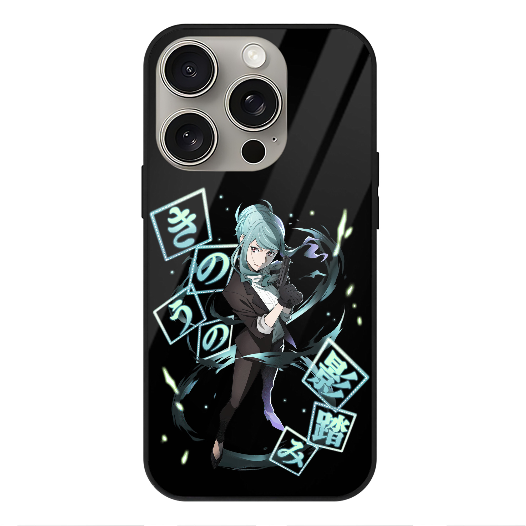 （画像用） 文豪ストレイドッグス Bungo Stray Dogs 【iPhone15Pro対応】スマホケース 耐衝撃＆黄変防止 背面ガラス