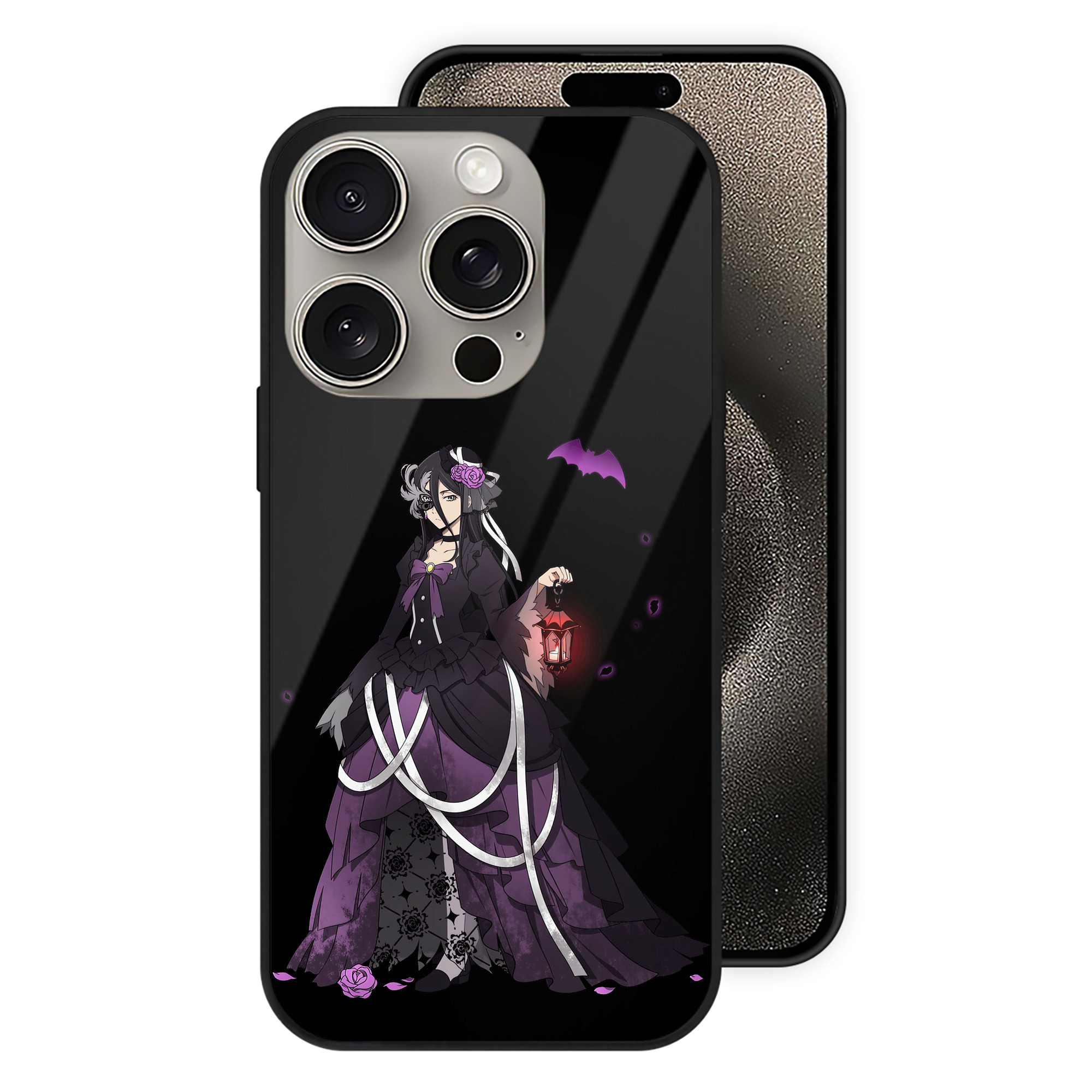 （画像用） 文豪ストレイドッグス Bungo Stray Dogs 【iPhone15Pro対応】スマホケース 耐衝撃＆黄変防止 背面ガラス