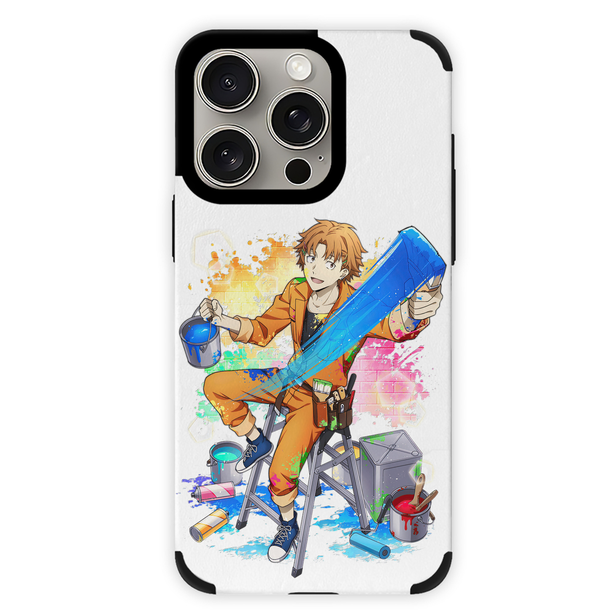 （画像用） 文豪ストレイドッグス Bungo Stray Dogs 【iPhone15ProMax対応】 PUレザー スマホケース 耐衝撃＆黄変防止