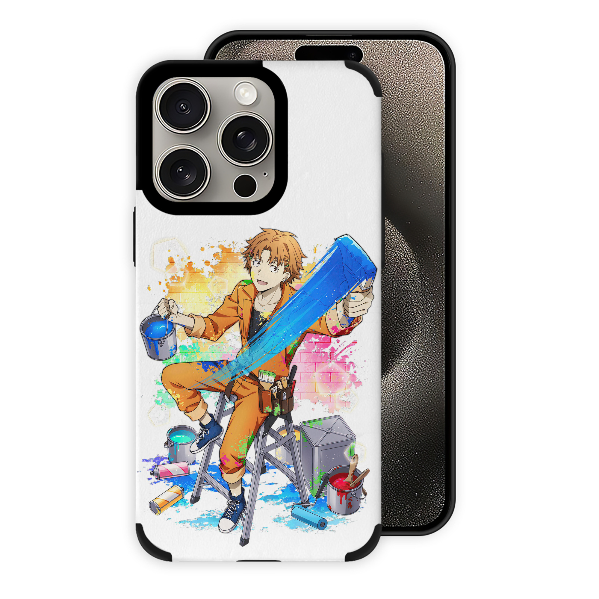 （画像用） 文豪ストレイドッグス Bungo Stray Dogs 【iPhone15ProMax対応】 PUレザー スマホケース 耐衝撃＆黄変防止