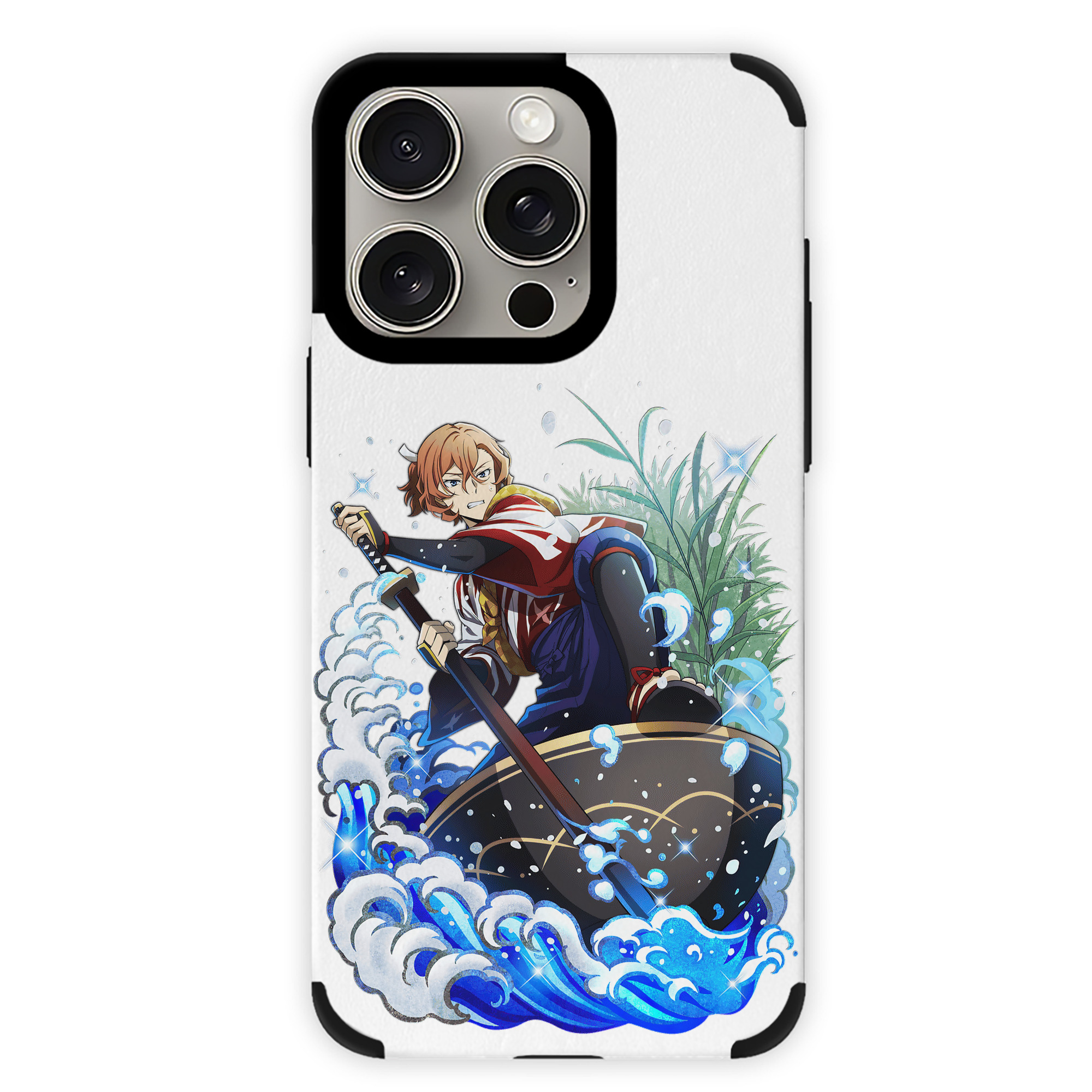 （画像用） 文豪ストレイドッグス Bungo Stray Dogs 【iPhone15ProMax対応】 PUレザー スマホケース 耐衝撃＆黄変防止