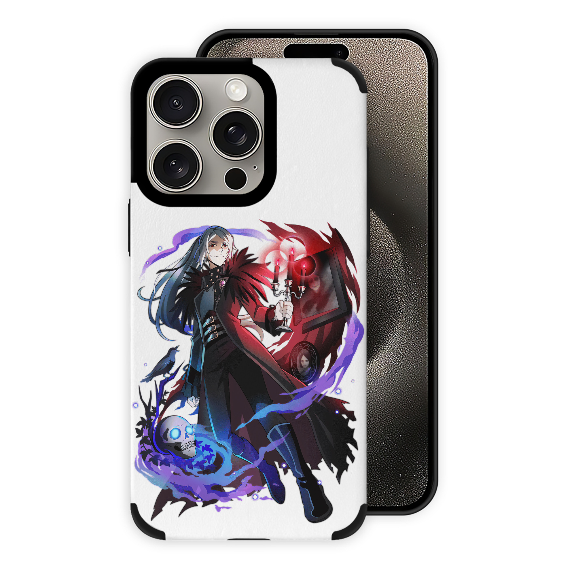 （画像用） 文豪ストレイドッグス Bungo Stray Dogs 【iPhone15ProMax対応】 PUレザー スマホケース 耐衝撃＆黄変防止