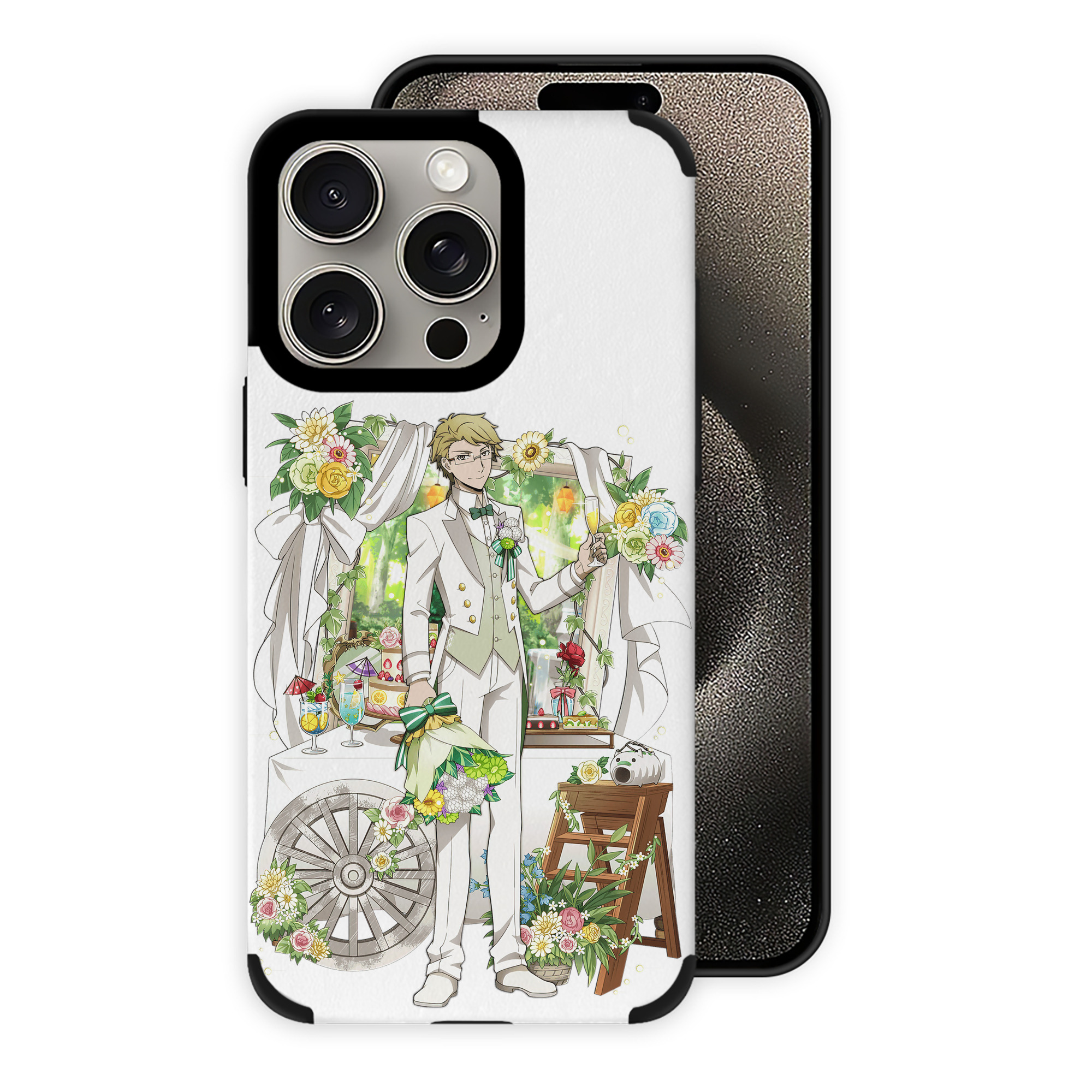 （画像用） 文豪ストレイドッグス Bungo Stray Dogs 【iPhone15ProMax対応】 PUレザー スマホケース 耐衝撃＆黄変防止