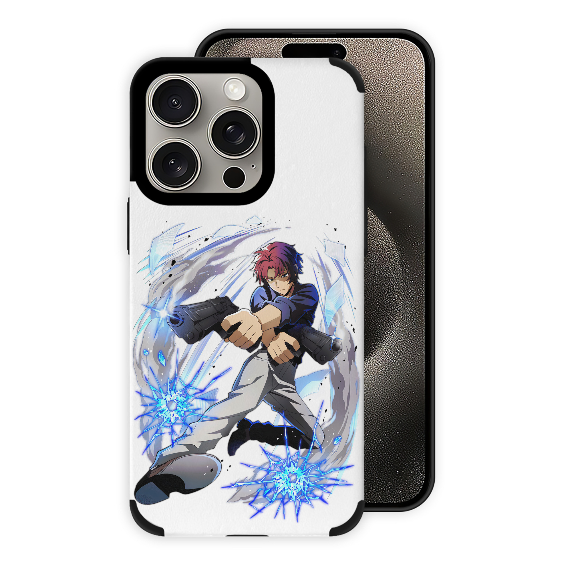 （画像用） 文豪ストレイドッグス Bungo Stray Dogs 【iPhone15ProMax対応】 PUレザー スマホケース 耐衝撃＆黄変防止