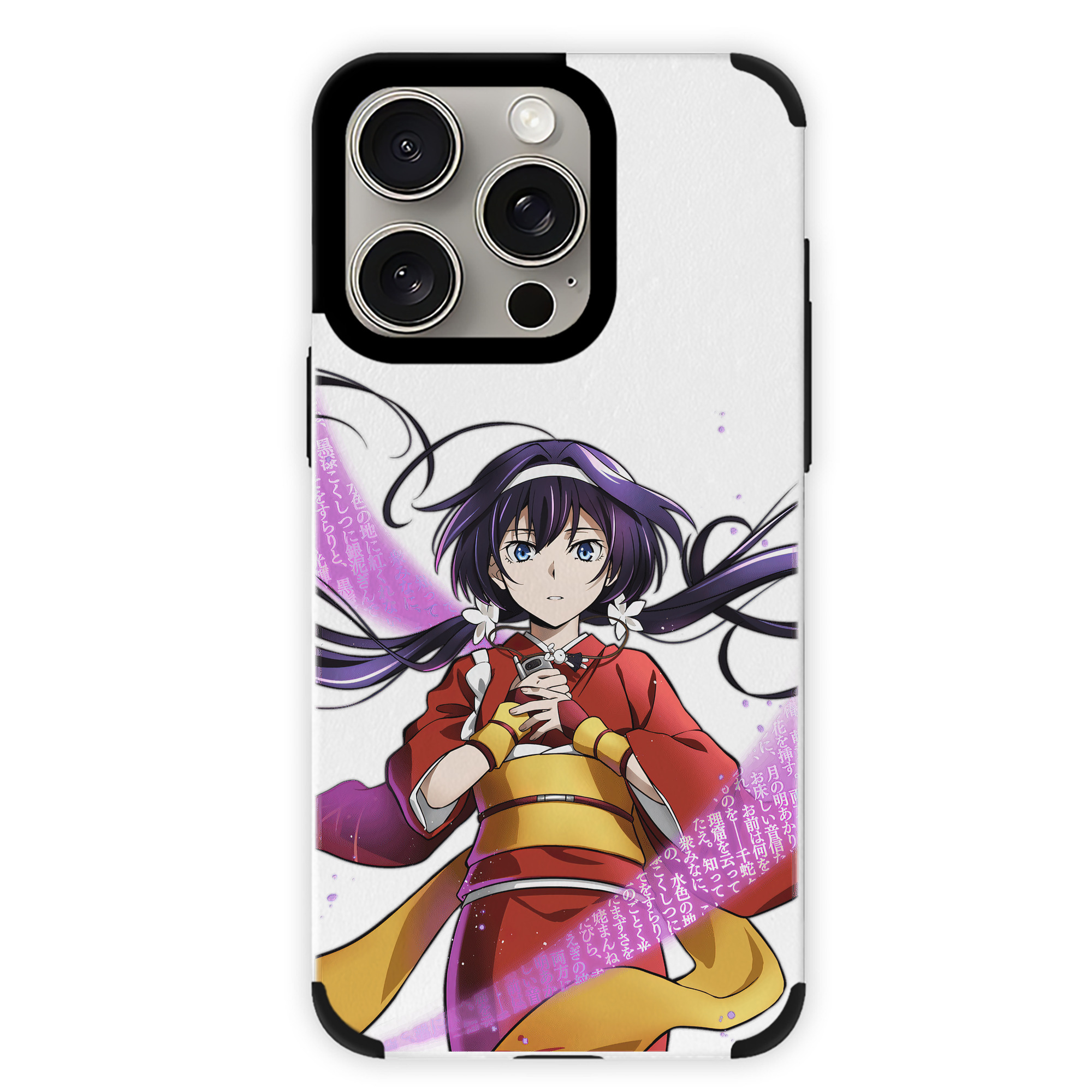 （画像用） 文豪ストレイドッグス Bungo Stray Dogs 【iPhone15ProMax対応】 PUレザー スマホケース 耐衝撃＆黄変防止