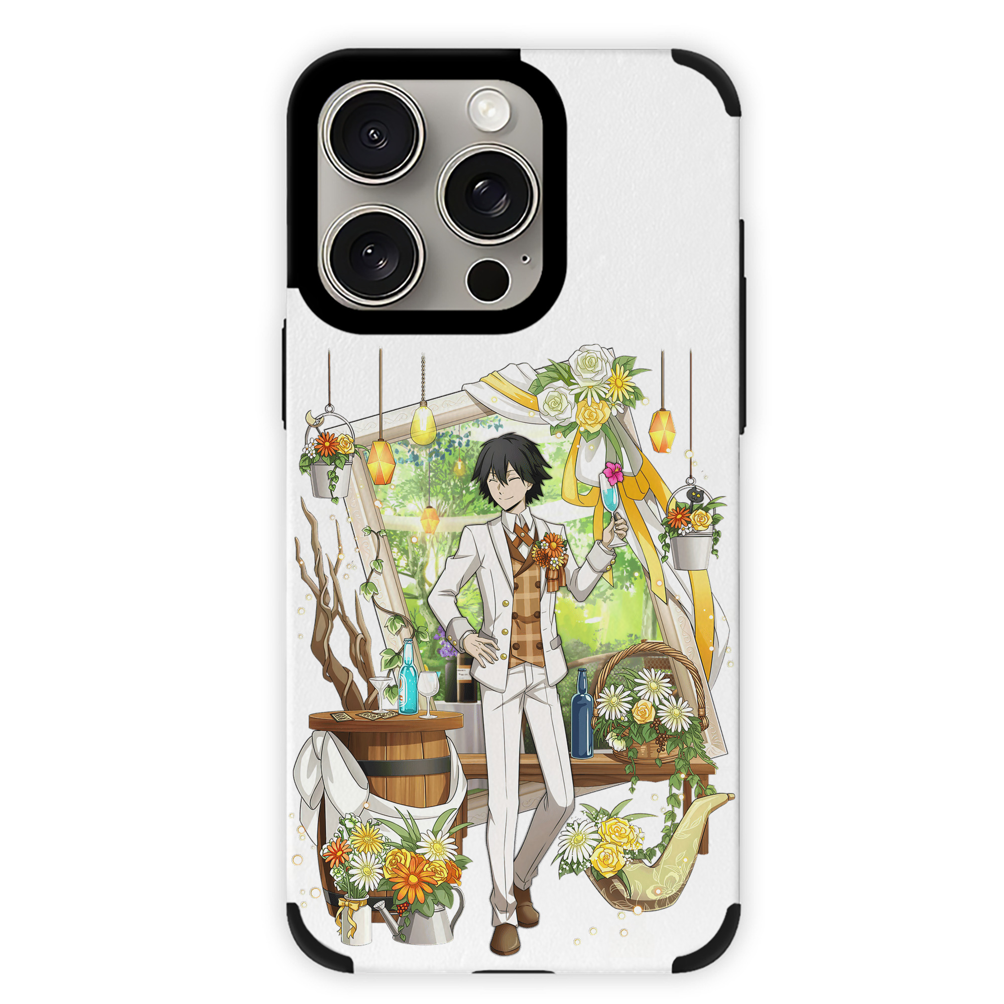 （画像用） 文豪ストレイドッグス Bungo Stray Dogs 【iPhone15ProMax対応】 PUレザー スマホケース 耐衝撃＆黄変防止