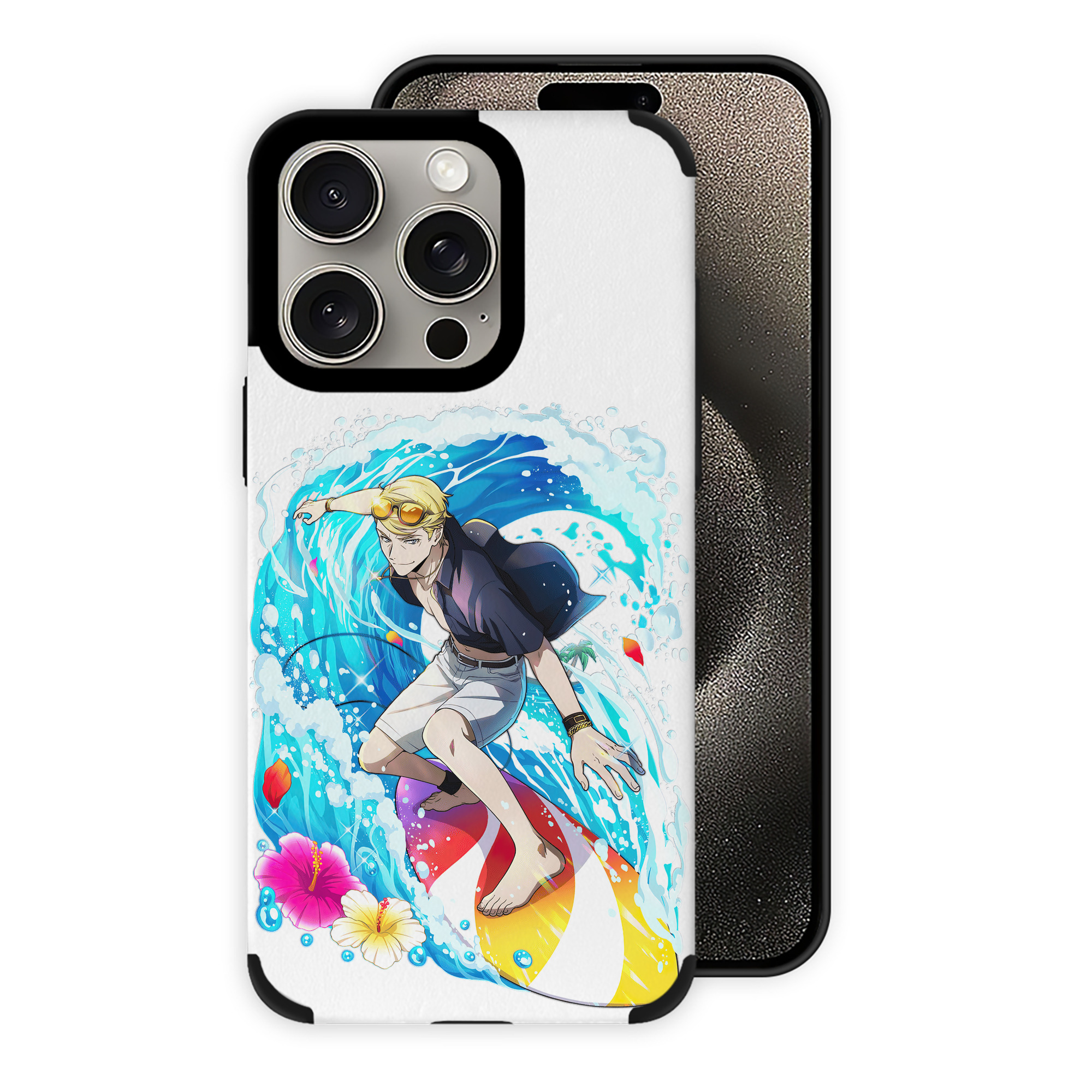 （画像用） 文豪ストレイドッグス Bungo Stray Dogs 【iPhone15ProMax対応】 PUレザー スマホケース 耐衝撃＆黄変防止