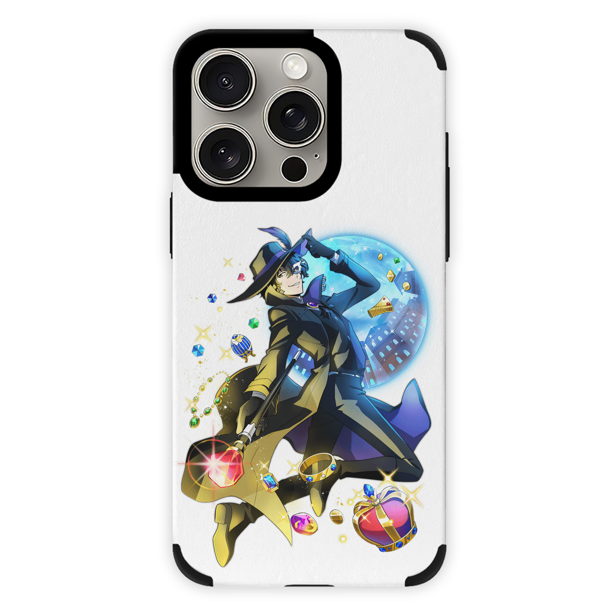 （画像用） 文豪ストレイドッグス Bungo Stray Dogs 【iPhone15ProMax対応】 PUレザー スマホケース 耐衝撃＆黄変防止