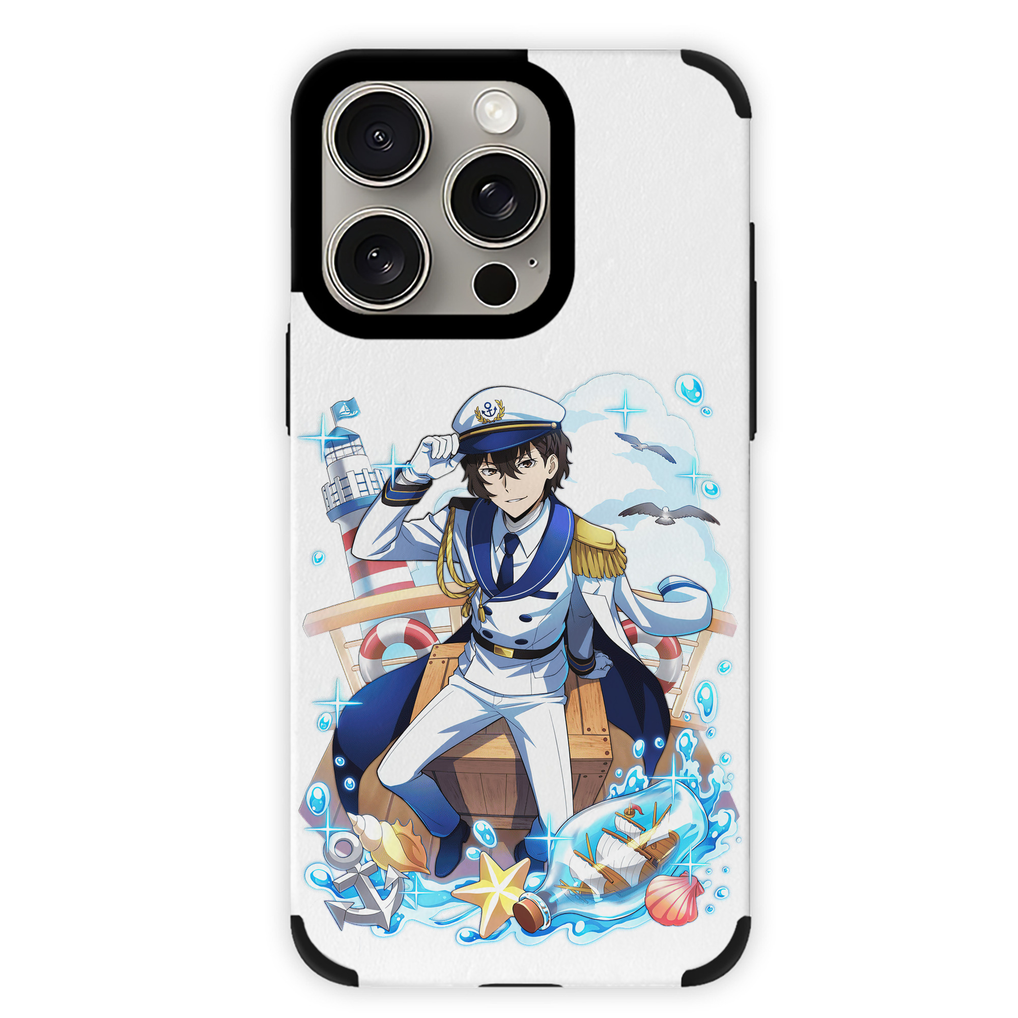 （画像用） 文豪ストレイドッグス Bungo Stray Dogs 【iPhone15ProMax対応】 PUレザー スマホケース 耐衝撃＆黄変防止