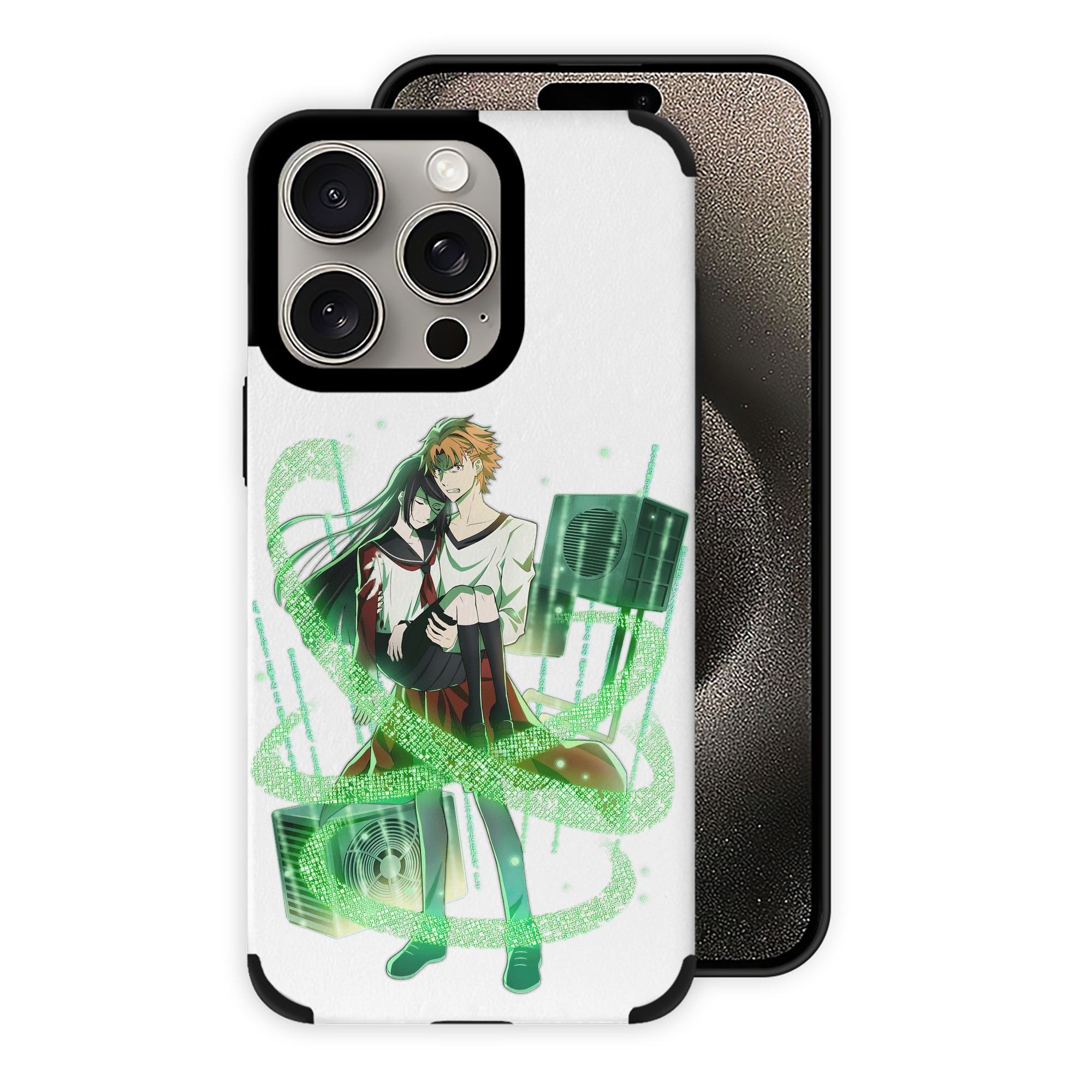 （画像用） 文豪ストレイドッグス Bungo Stray Dogs 【iPhone15ProMax対応】 PUレザー スマホケース 耐衝撃＆黄変防止