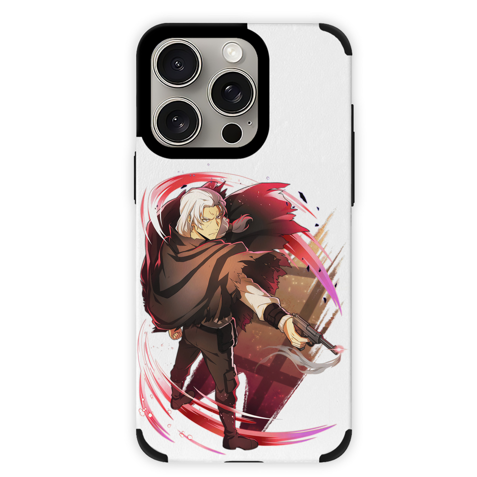 （画像用） 文豪ストレイドッグス Bungo Stray Dogs 【iPhone15ProMax対応】 PUレザー スマホケース 耐衝撃＆黄変防止