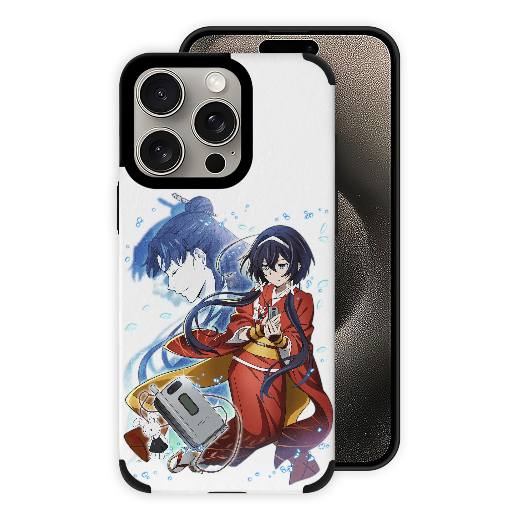 （画像用） 文豪ストレイドッグス Bungo Stray Dogs 【iPhone15ProMax対応】 PUレザー スマホケース 耐衝撃＆黄変防止