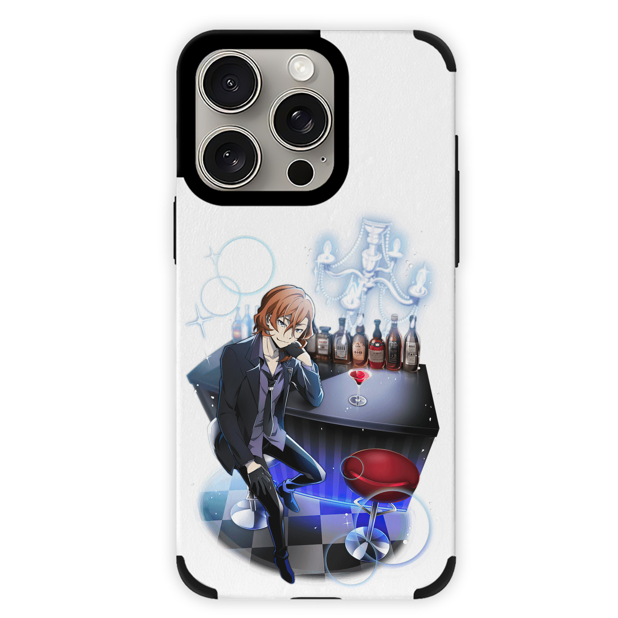 （画像用） 文豪ストレイドッグス Bungo Stray Dogs 【iPhone15ProMax対応】 PUレザー スマホケース 耐衝撃＆黄変防止